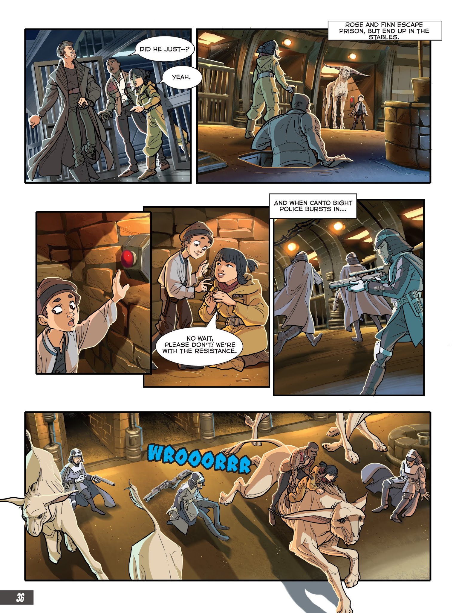 Read online Star Wars: The Last Jedi Graphic Novel Adaptation comic -  Issue # TPB - 38