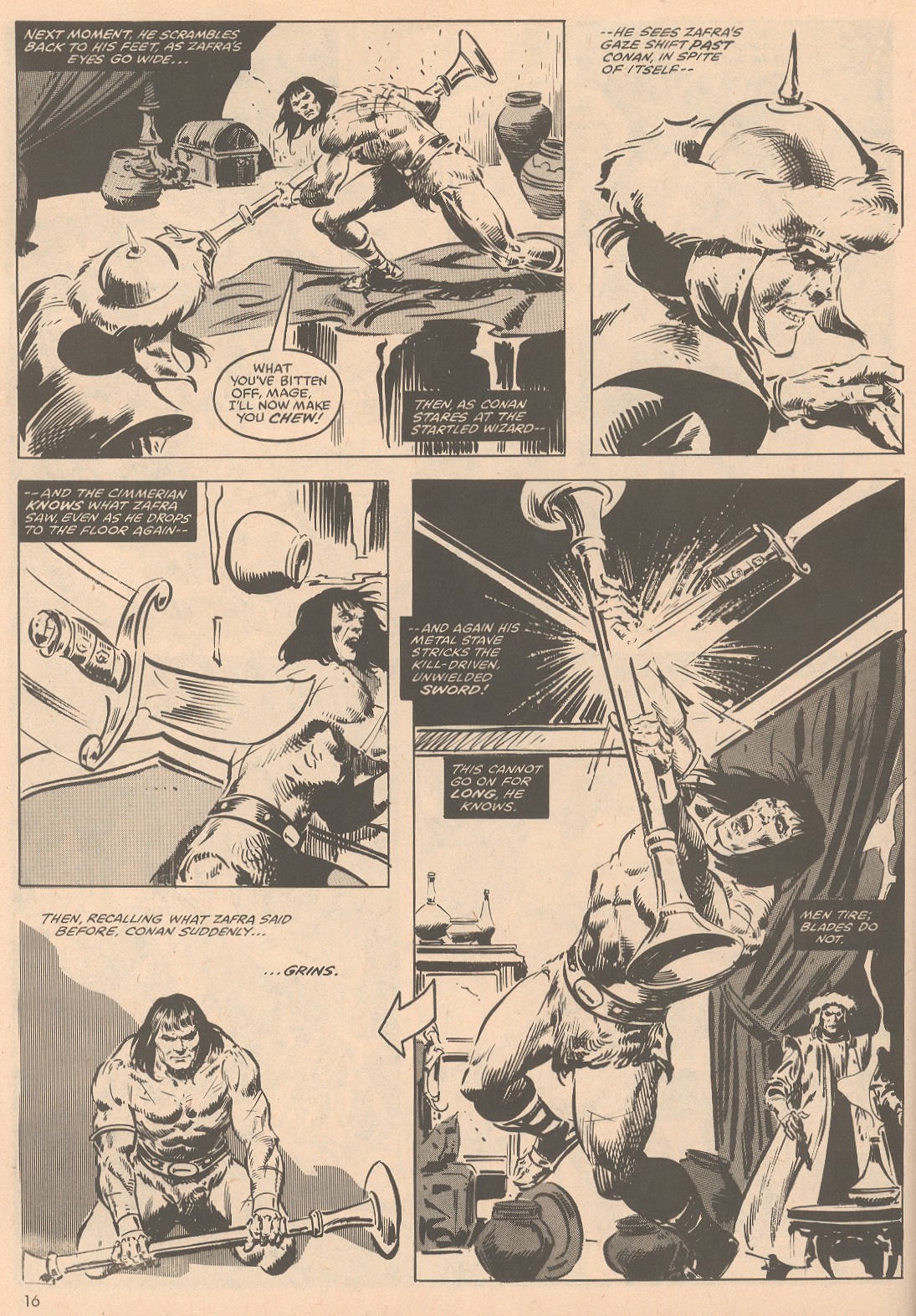 Read online The Savage Sword Of Conan comic -  Issue #58 - 17