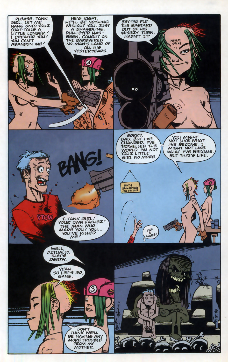 Read online Tank Girl: The Odyssey comic -  Issue #4 - 21