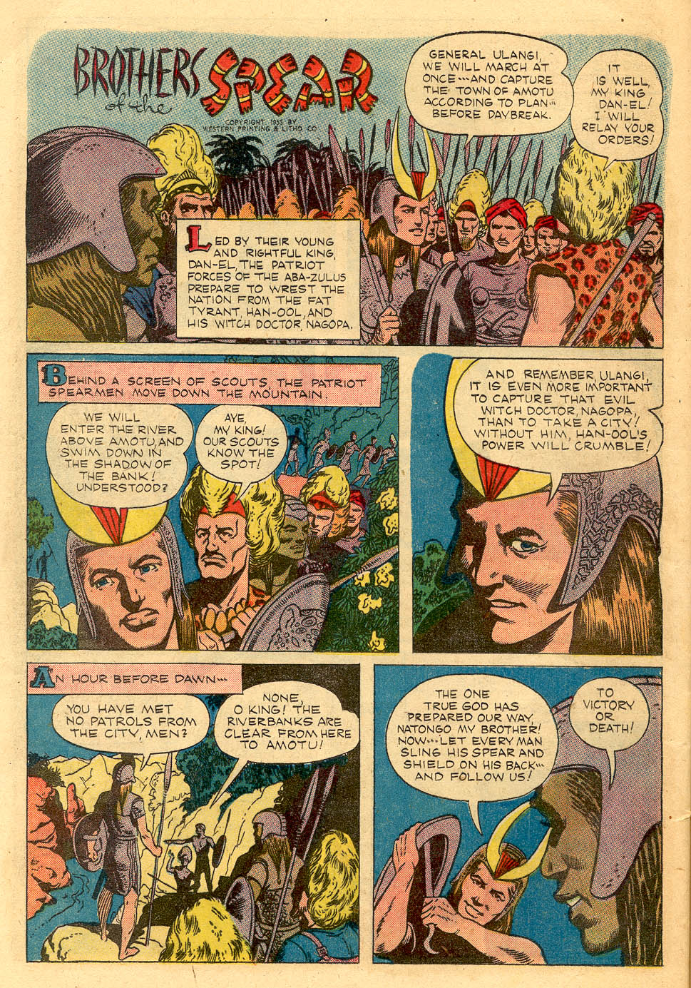 Read online Tarzan (1948) comic -  Issue #47 - 44