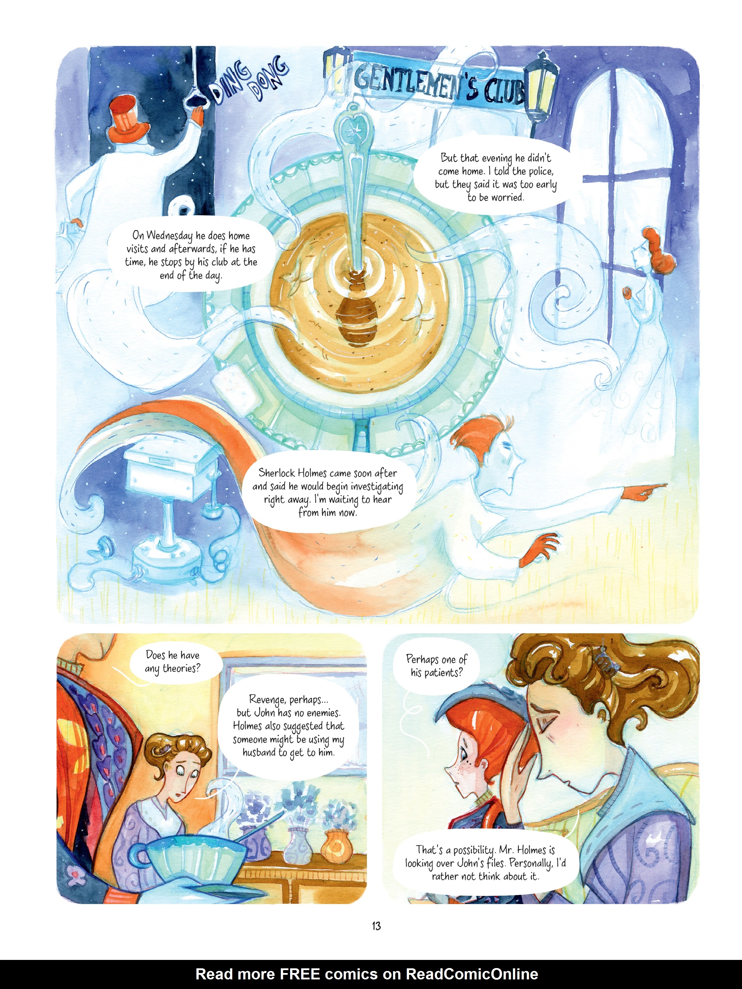 Read online An Enola Holmes Mystery comic -  Issue #3 - 14