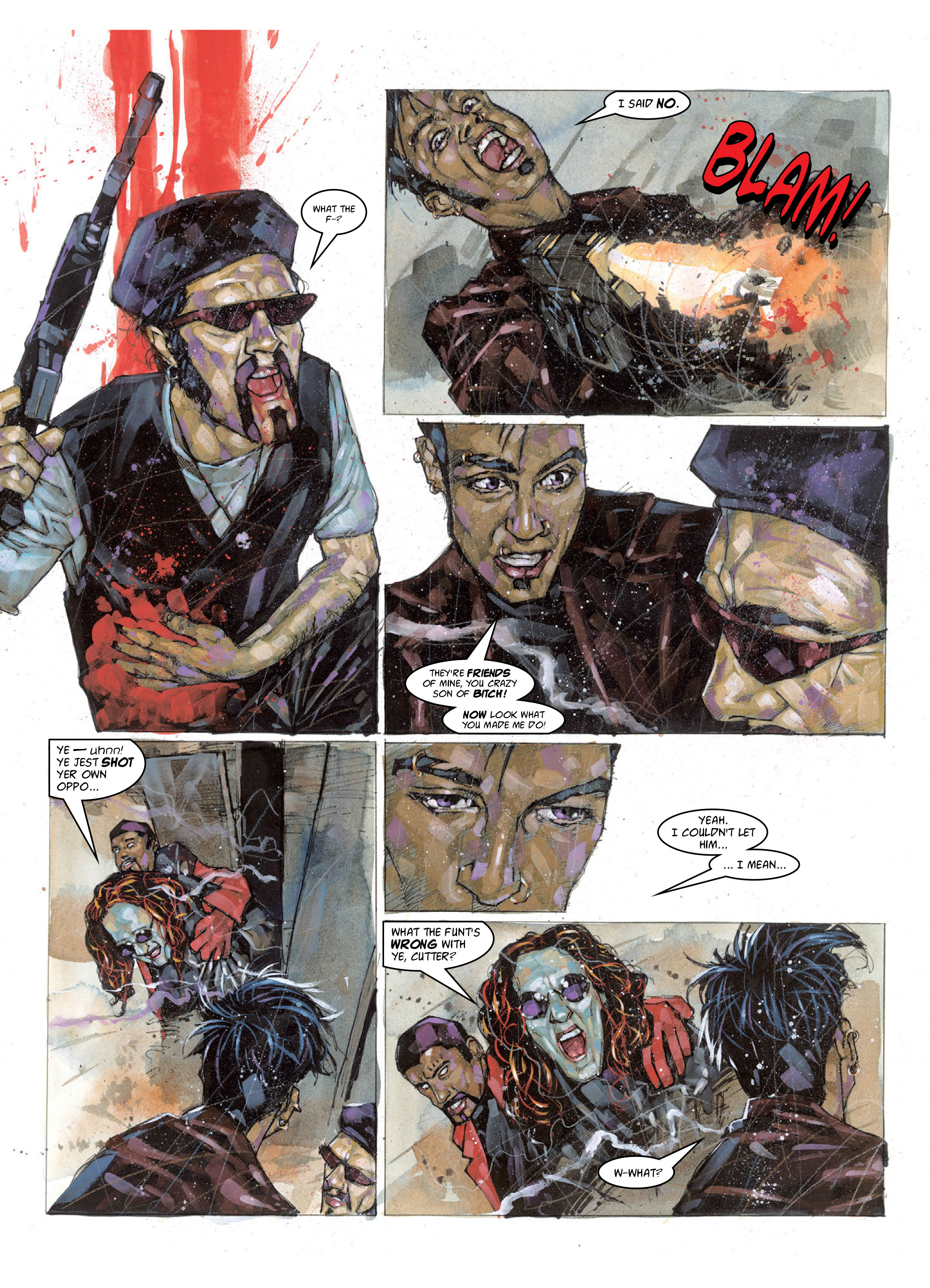 Read online Judge Dredd Megazine (Vol. 5) comic -  Issue #376 - 88