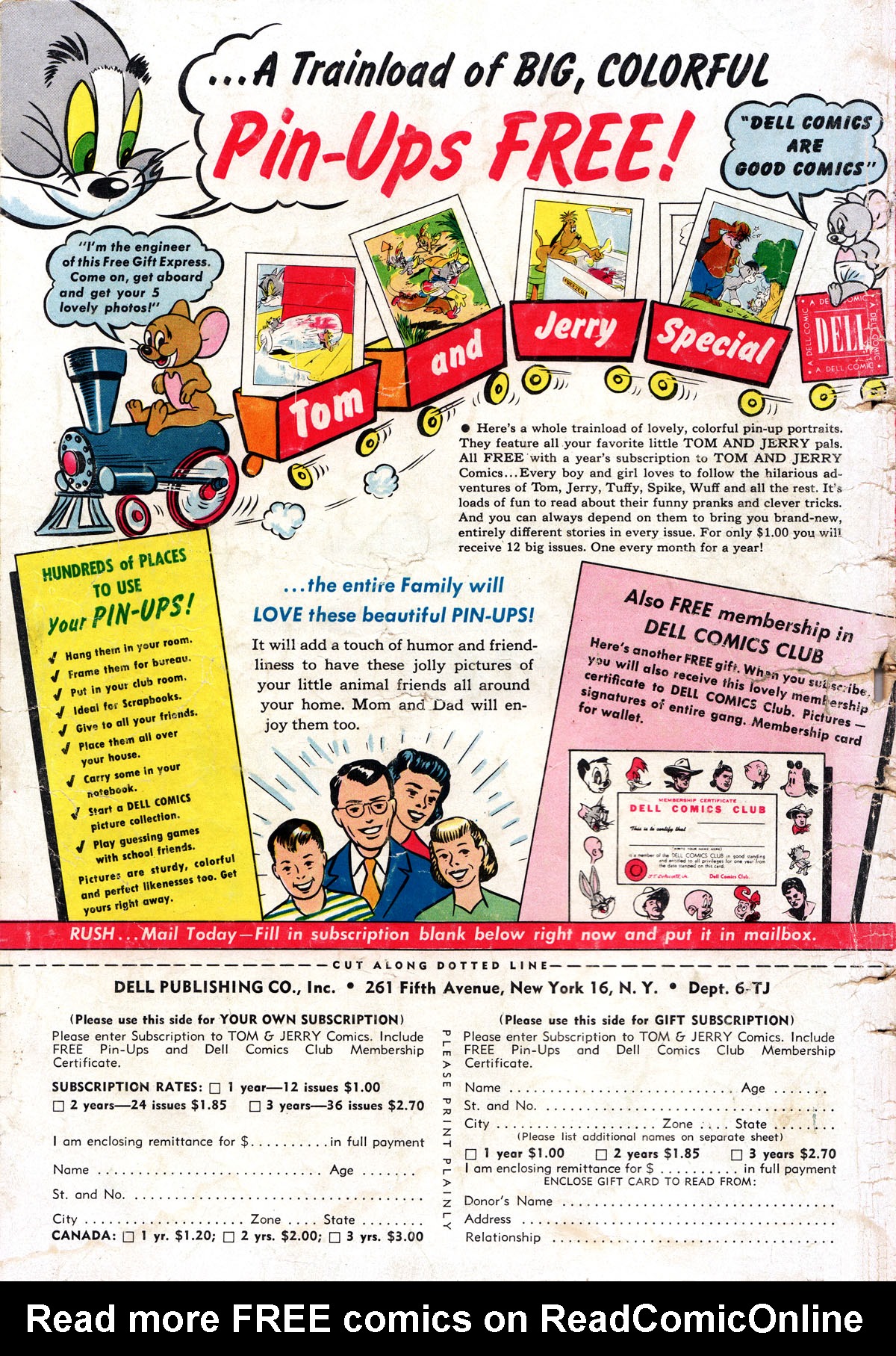 Read online Tom & Jerry Comics comic -  Issue #95 - 36