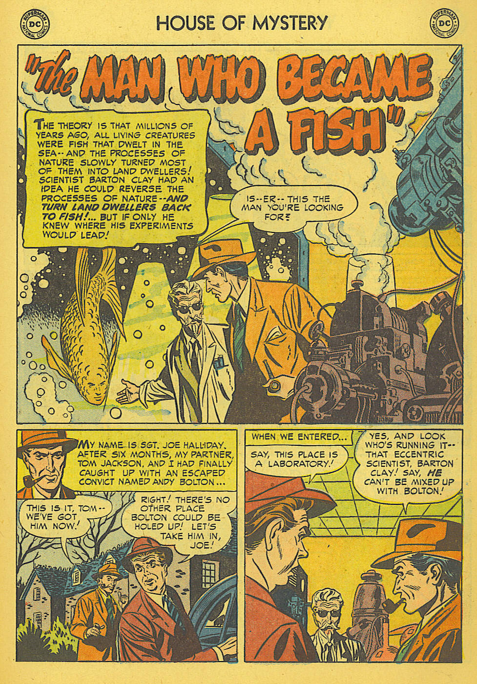 Read online House of Mystery (1951) comic -  Issue #34 - 11