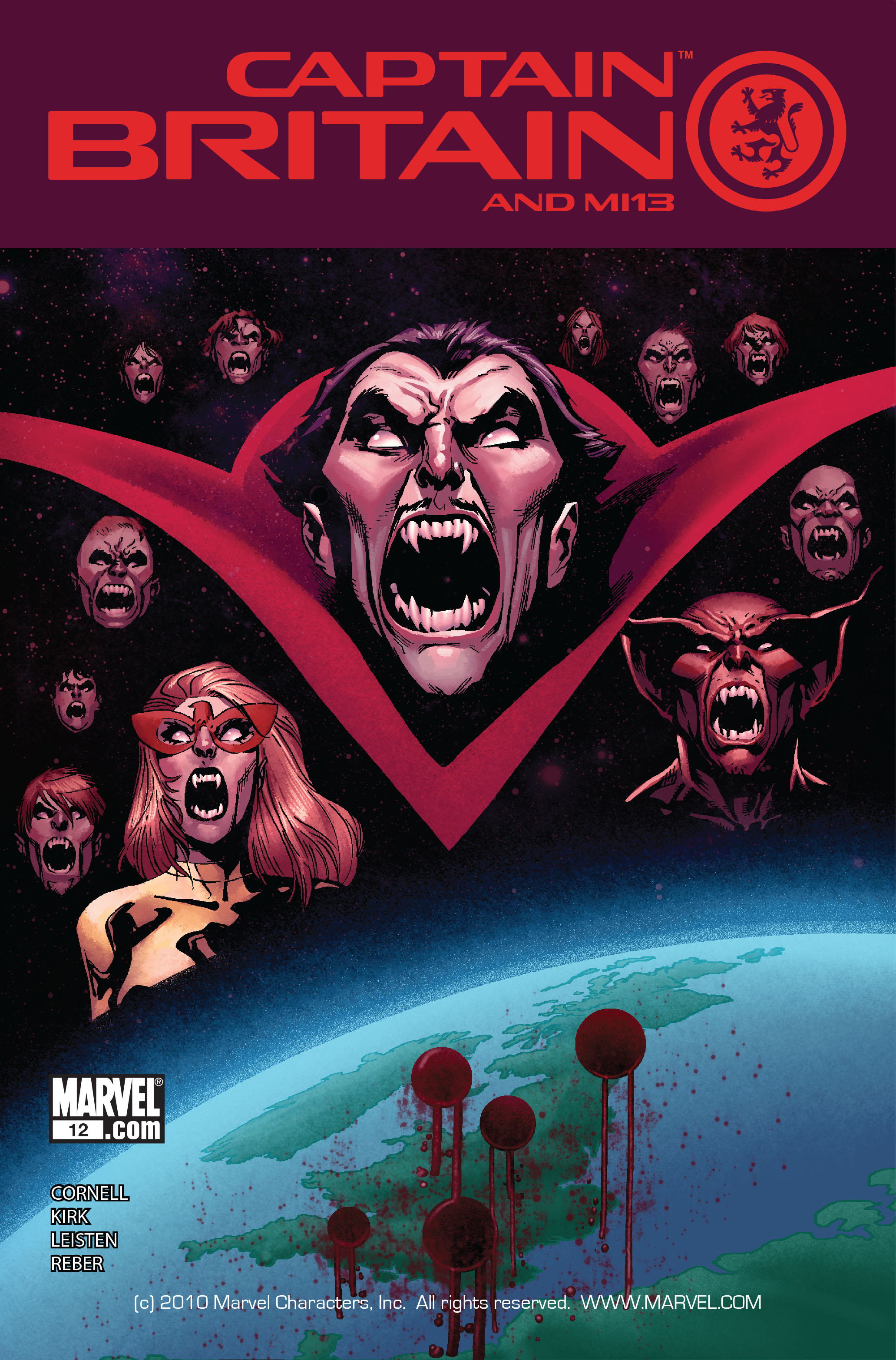 Read online Captain Britain and MI13 comic -  Issue #12 - 1