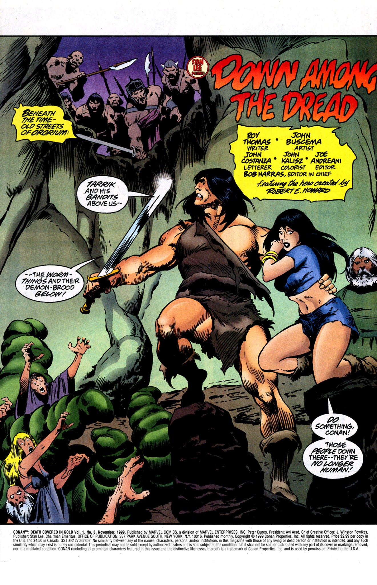 Read online Conan the Barbarian: Death Covered In Gold comic -  Issue #3 - 2