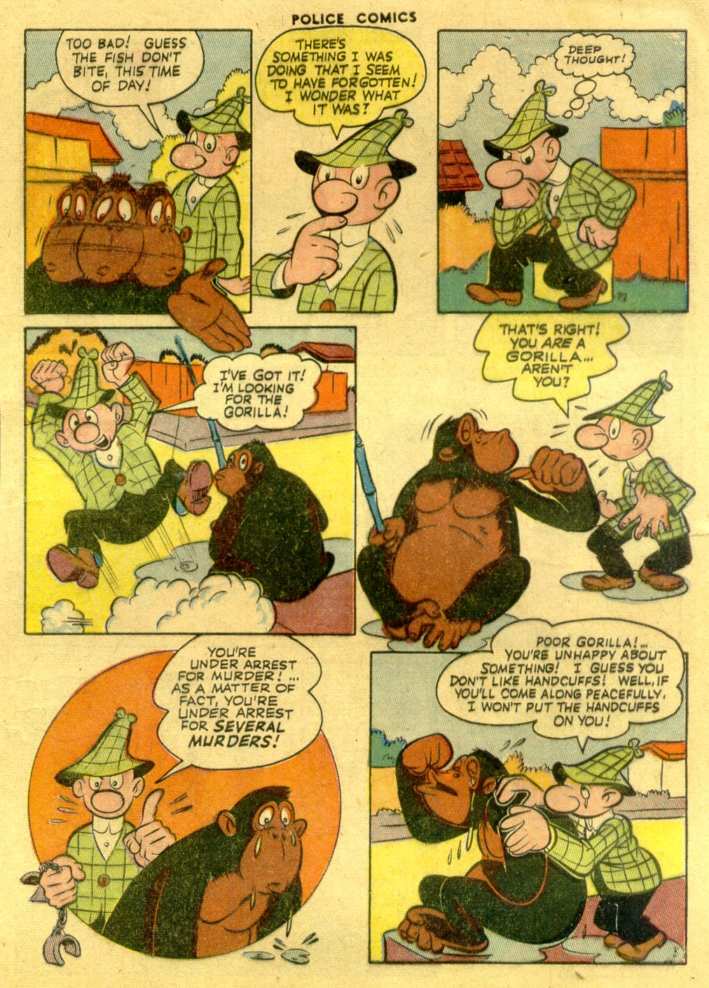 Read online Police Comics comic -  Issue #26 - 9
