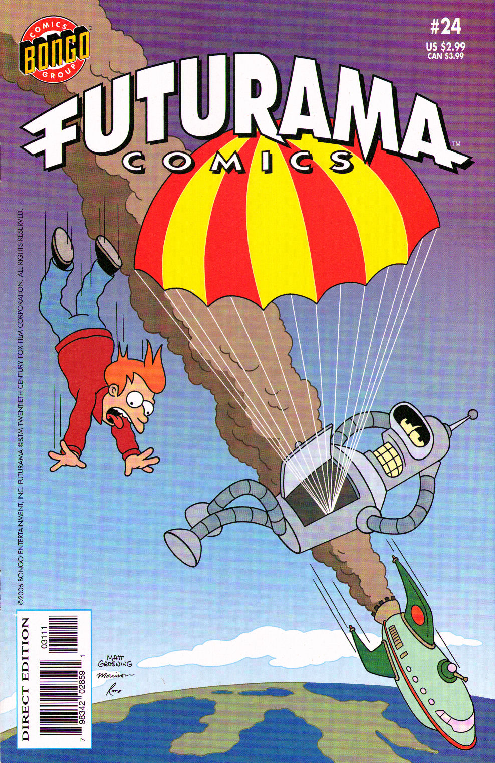 Read online Futurama Comics comic -  Issue #24 - 1