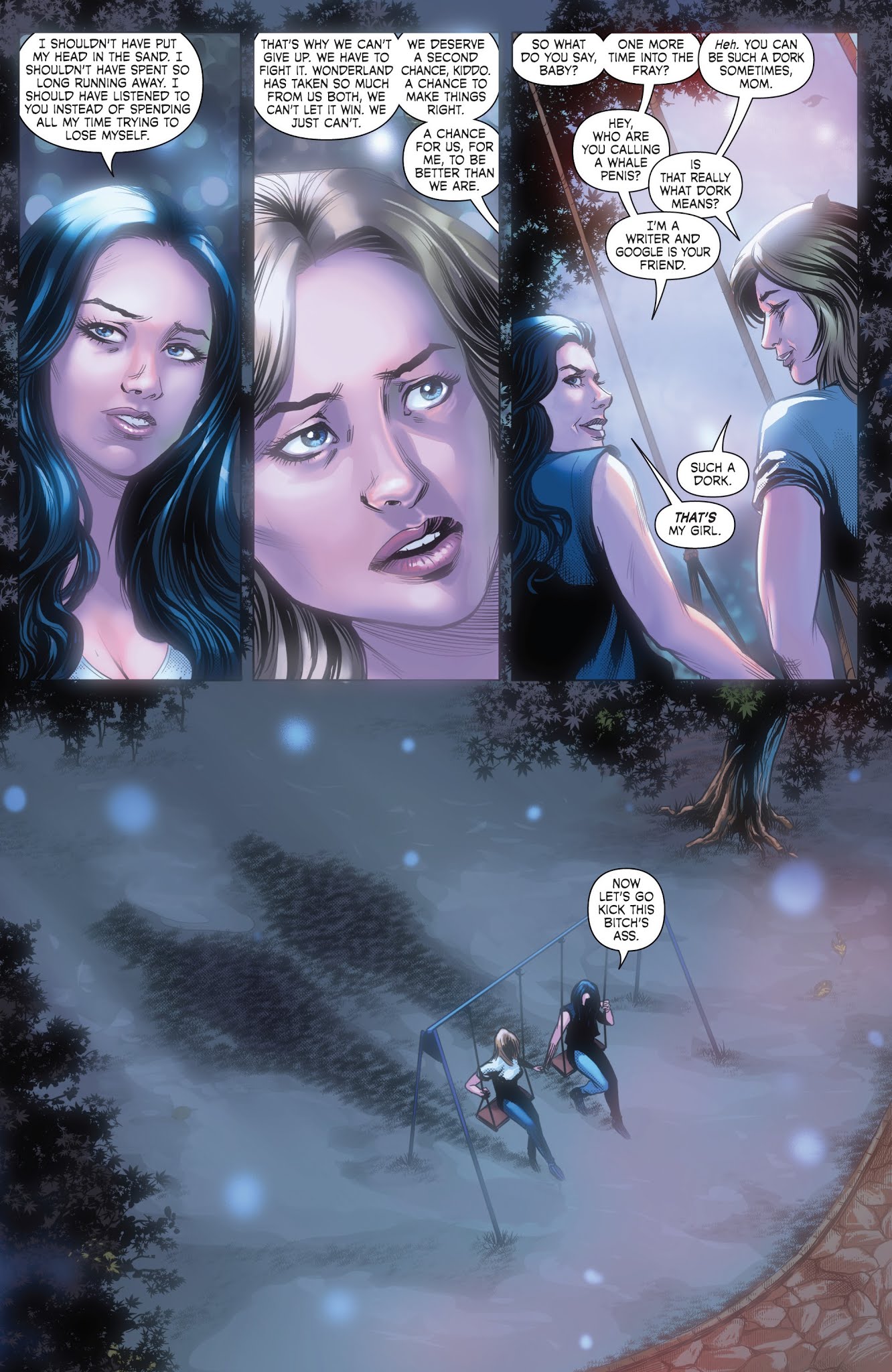 Read online Revenge of Wonderland comic -  Issue #6 - 4