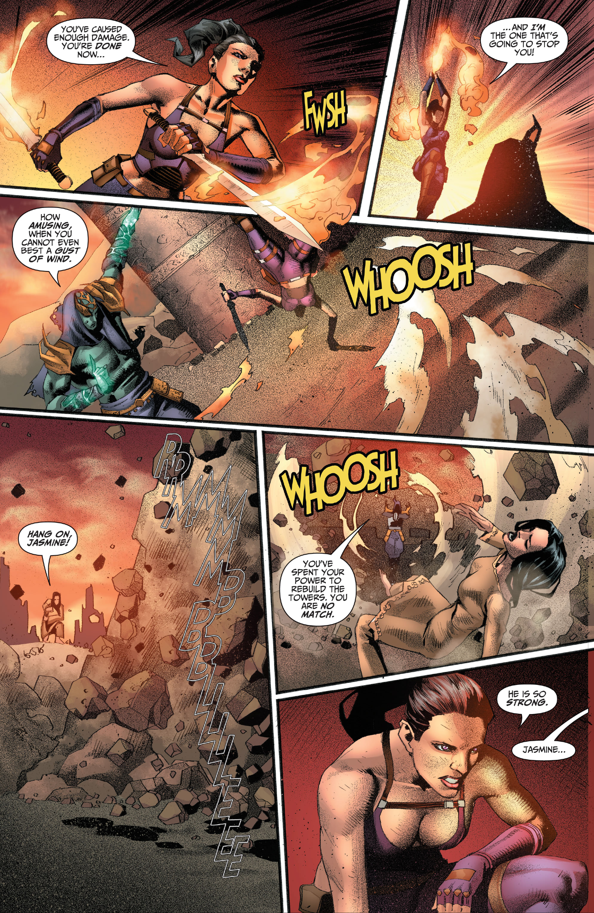 Read online Myths & Legends Quarterly: Jasmine comic -  Issue # Full - 59