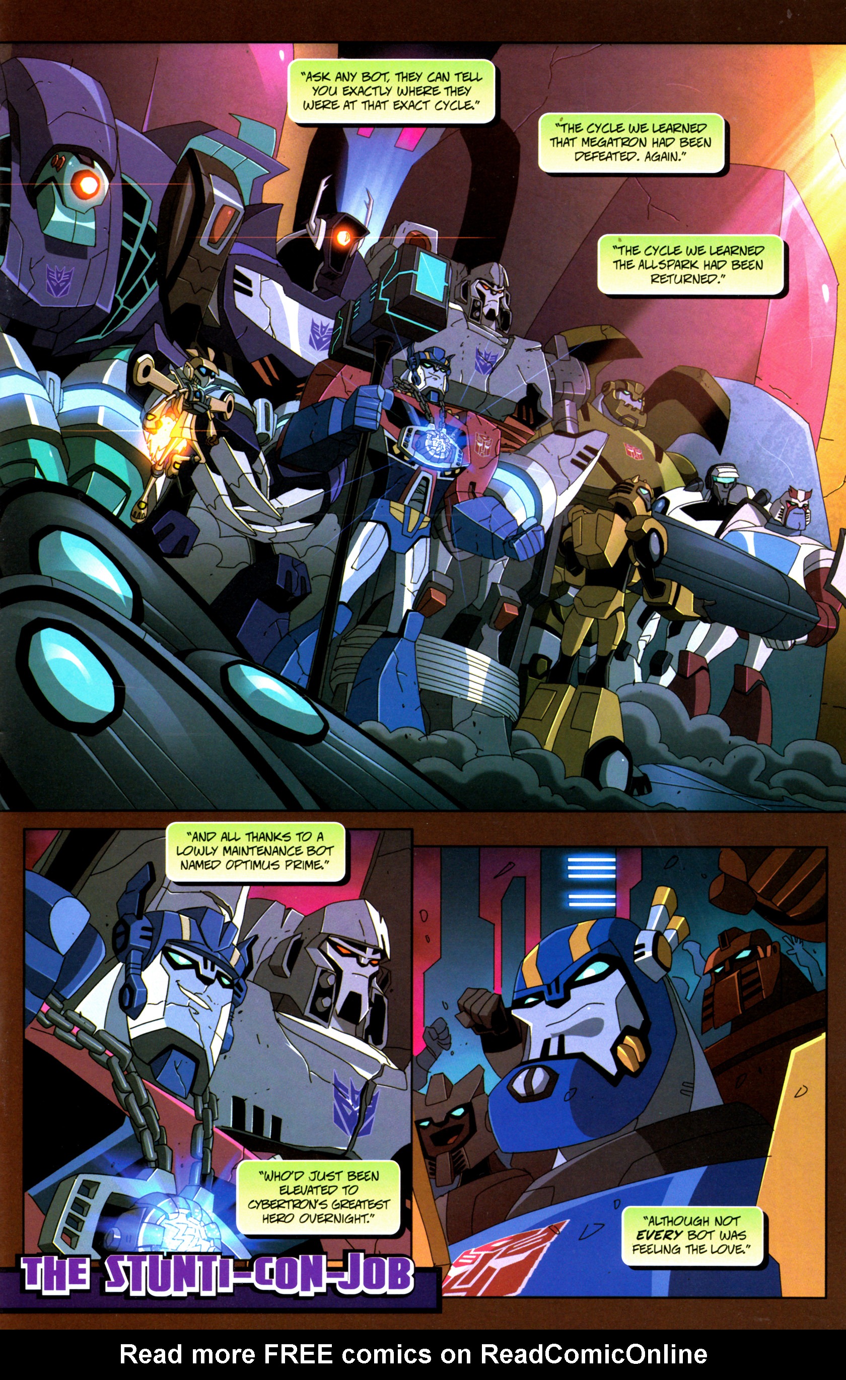 Read online Transformers: Timelines comic -  Issue #6 - 5