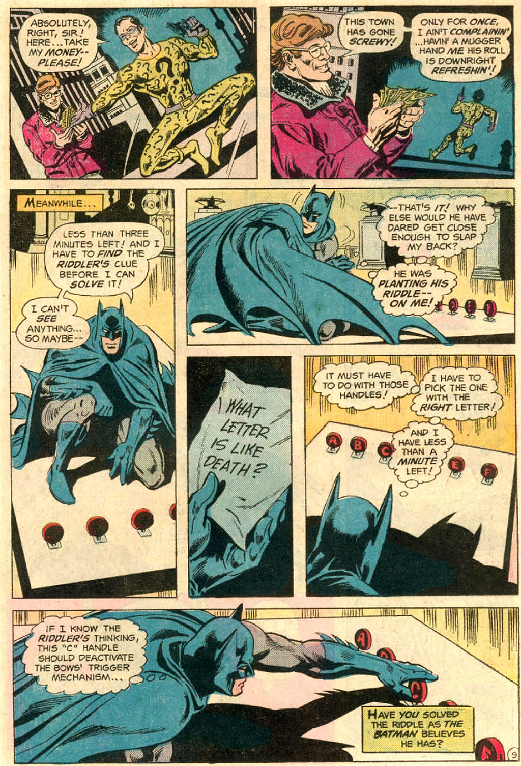 Read online Batman (1940) comic -  Issue #263 - 10