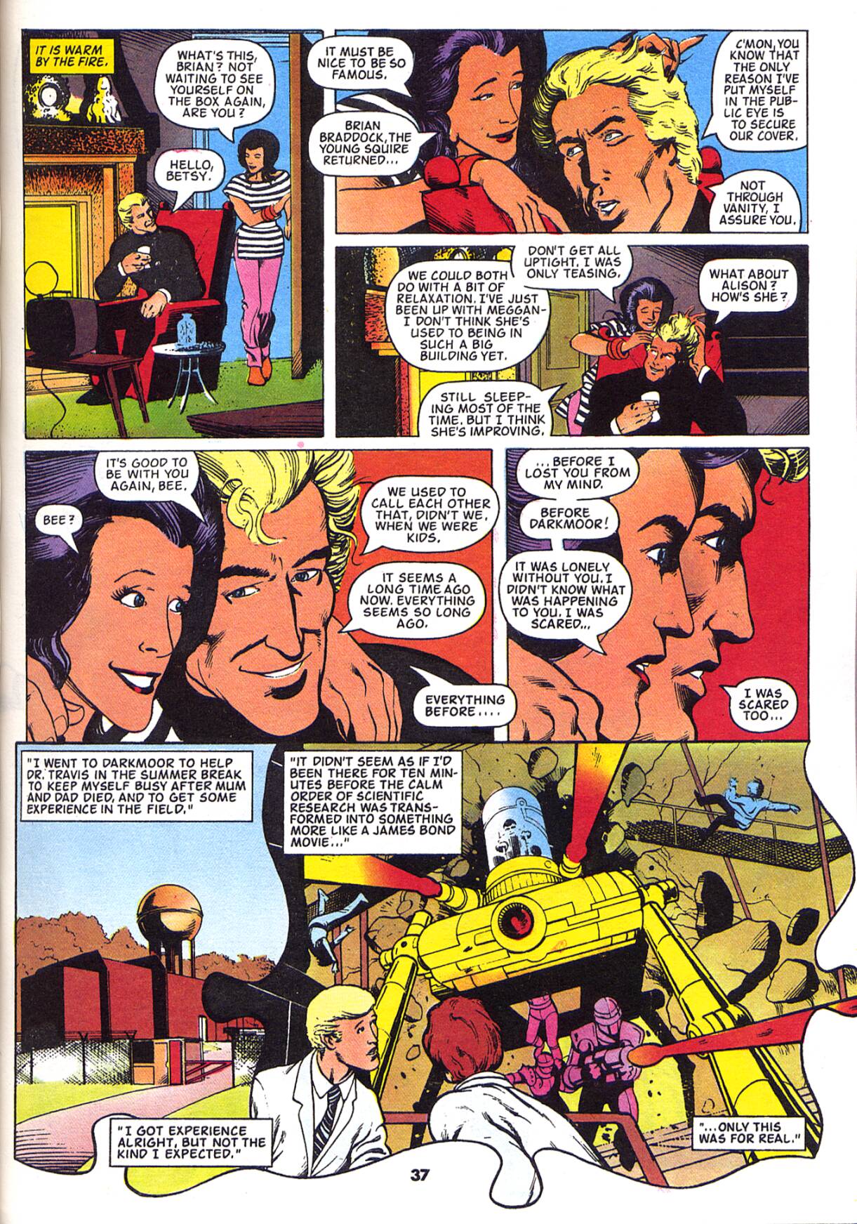 Read online Captain Britain (1988) comic -  Issue # TPB - 37