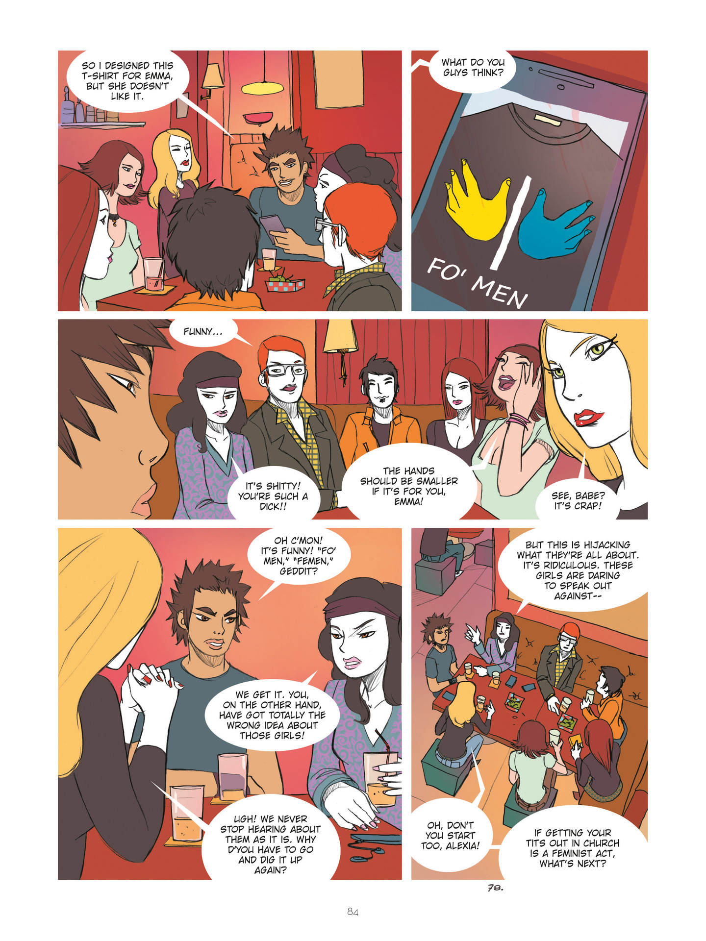 Read online Diary of A Femen comic -  Issue # TPB - 86