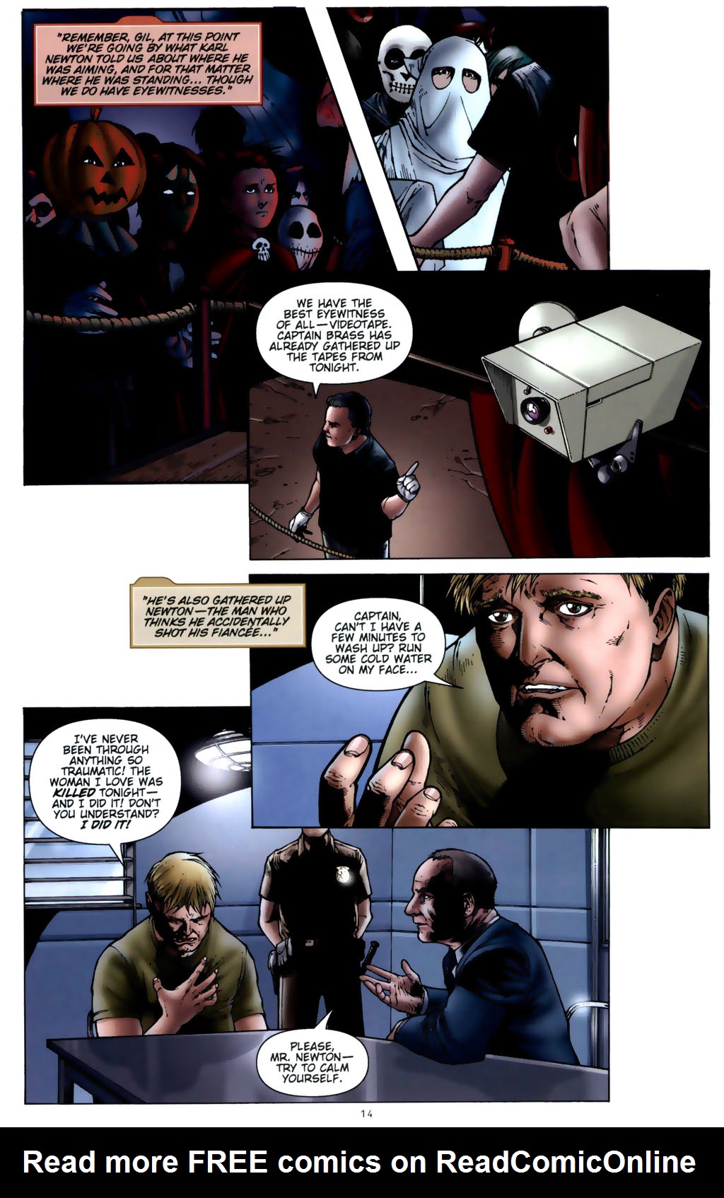 Read online CSI: Crime Scene Investigation: Demon House comic -  Issue #3 - 14