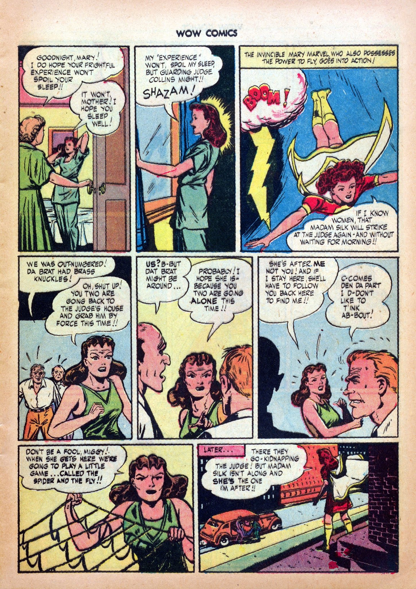 Read online Wow Comics comic -  Issue #37 - 9