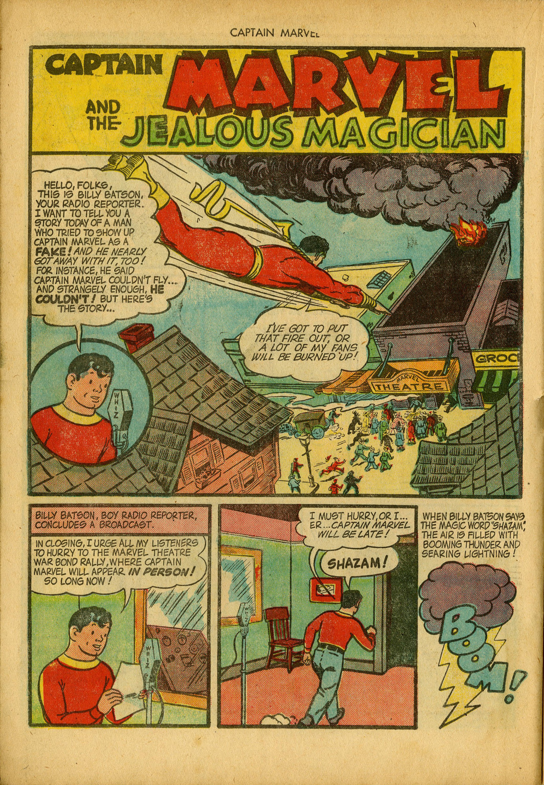 Read online Captain Marvel Adventures comic -  Issue #34 - 36
