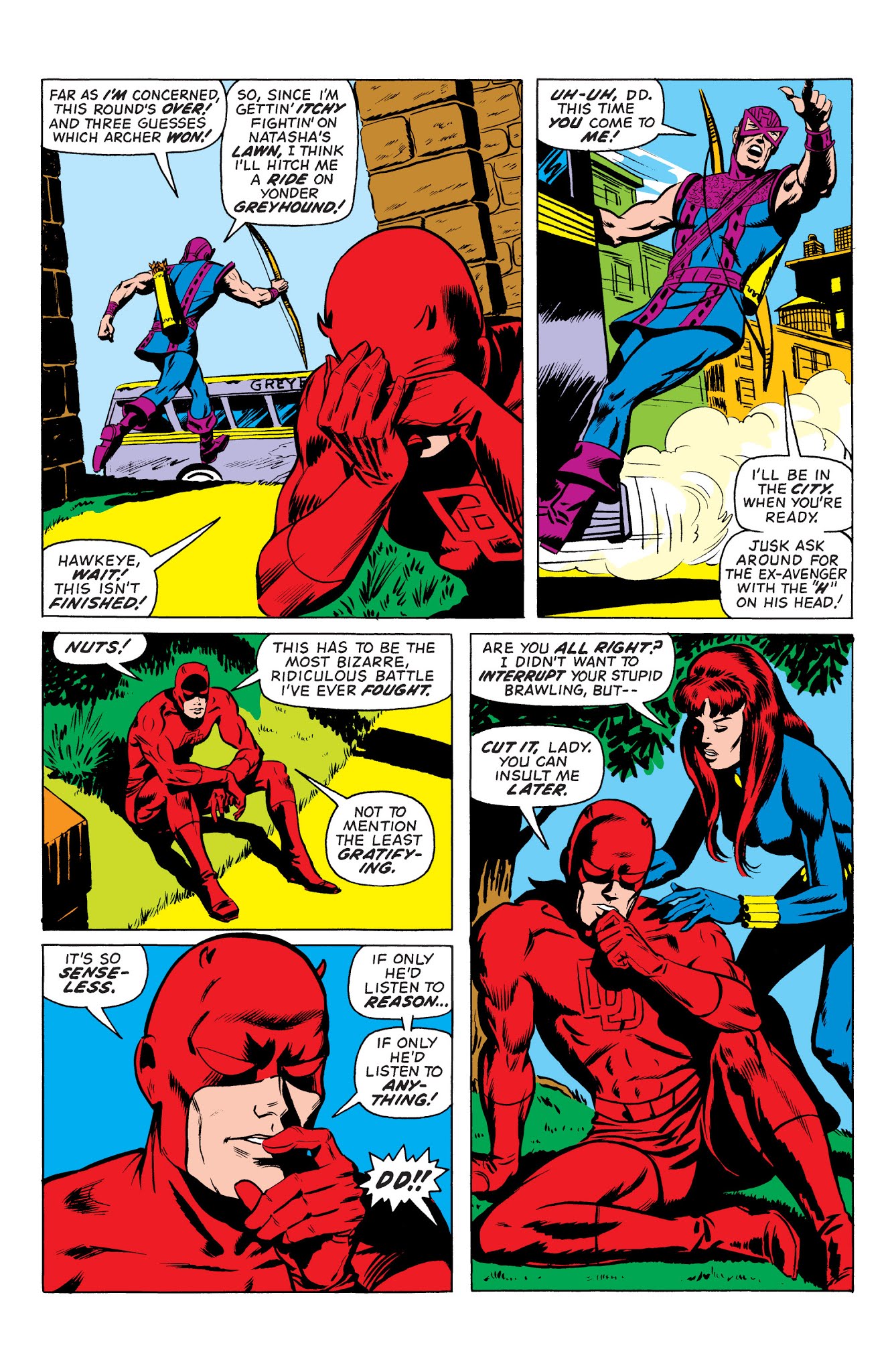 Read online Marvel Masterworks: Daredevil comic -  Issue # TPB 10 (Part 1) - 59