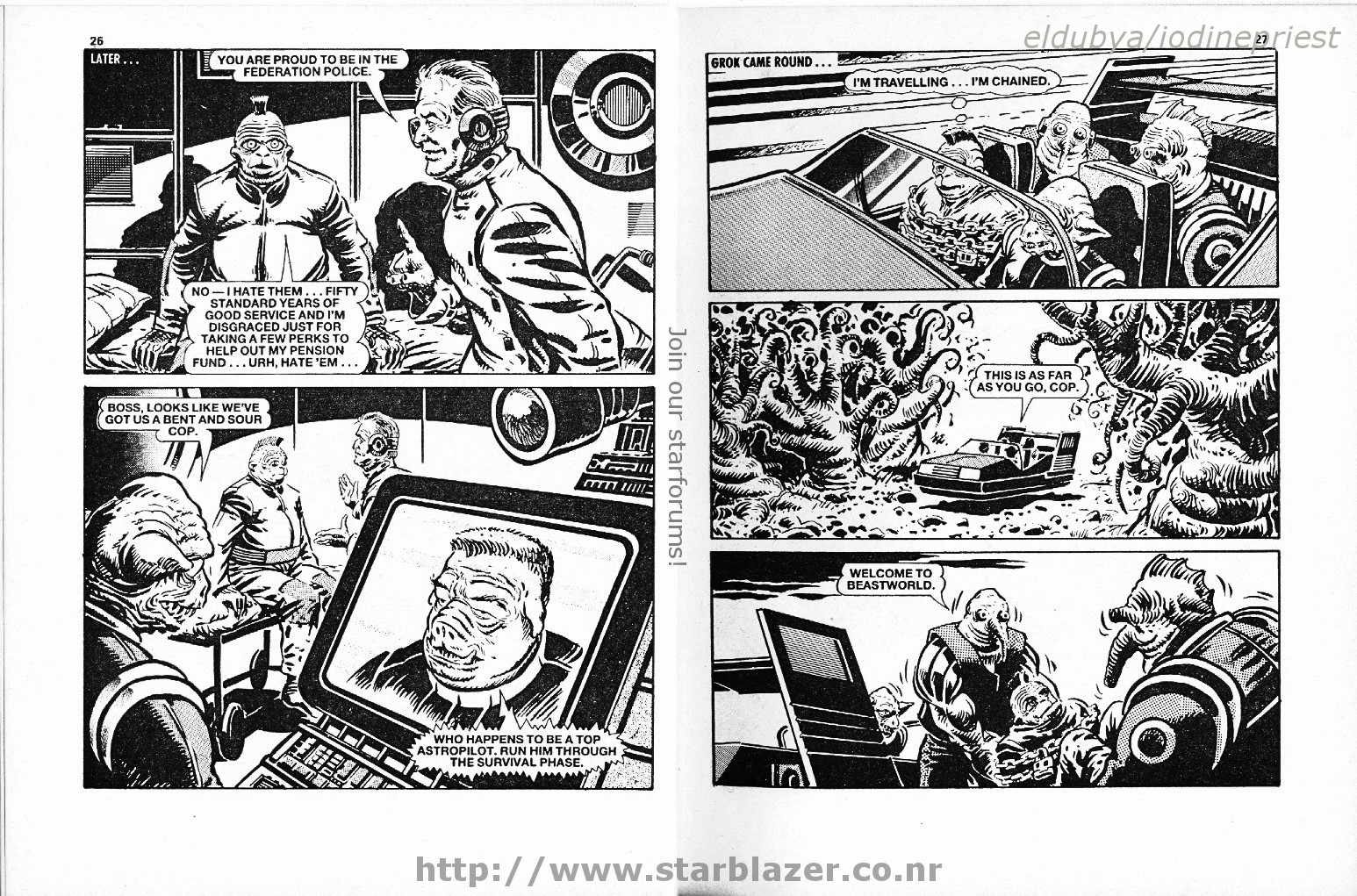 Read online Starblazer comic -  Issue #221 - 15