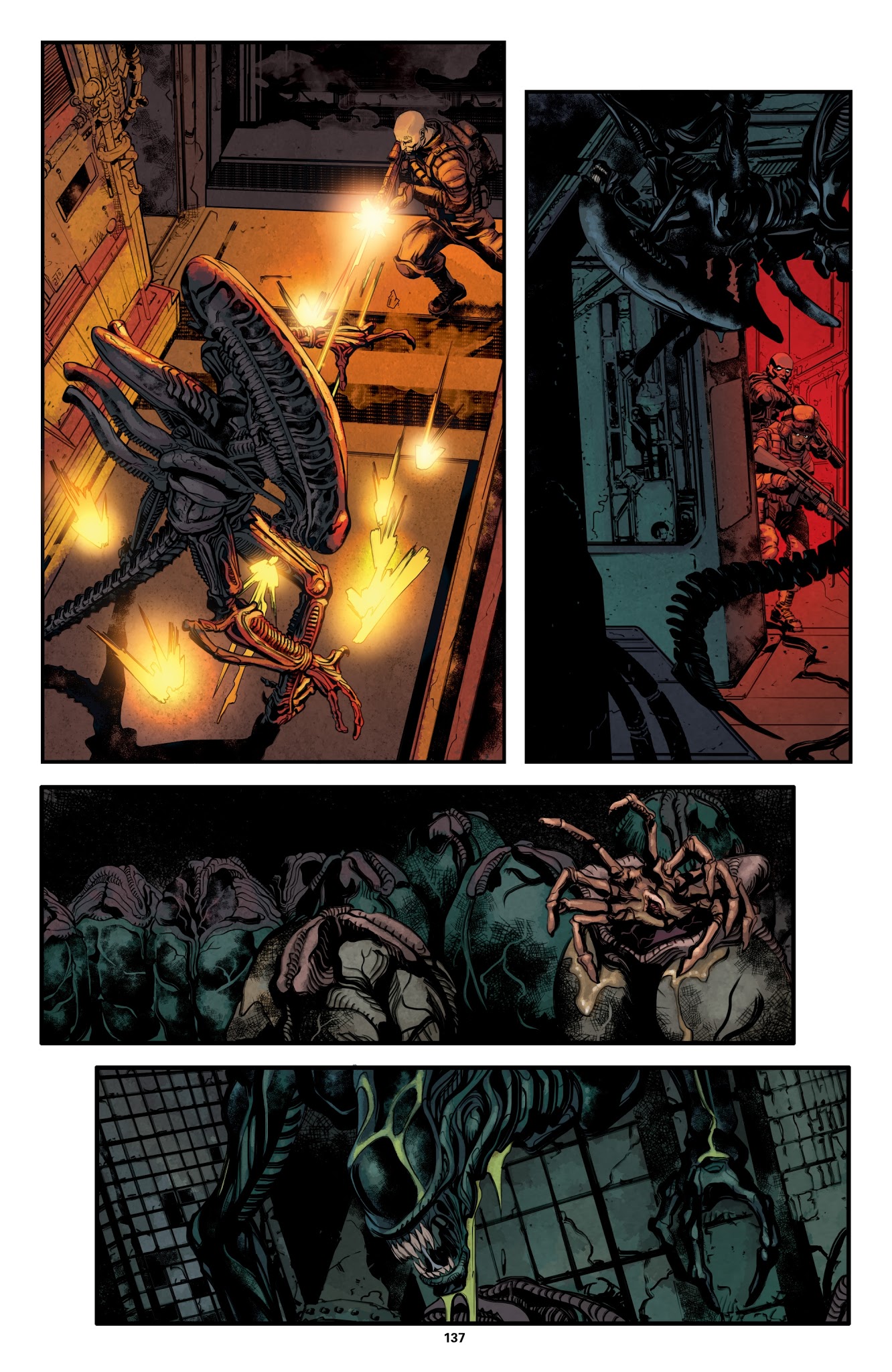 Read online Aliens: Defiance comic -  Issue # _TPB 2 - 136