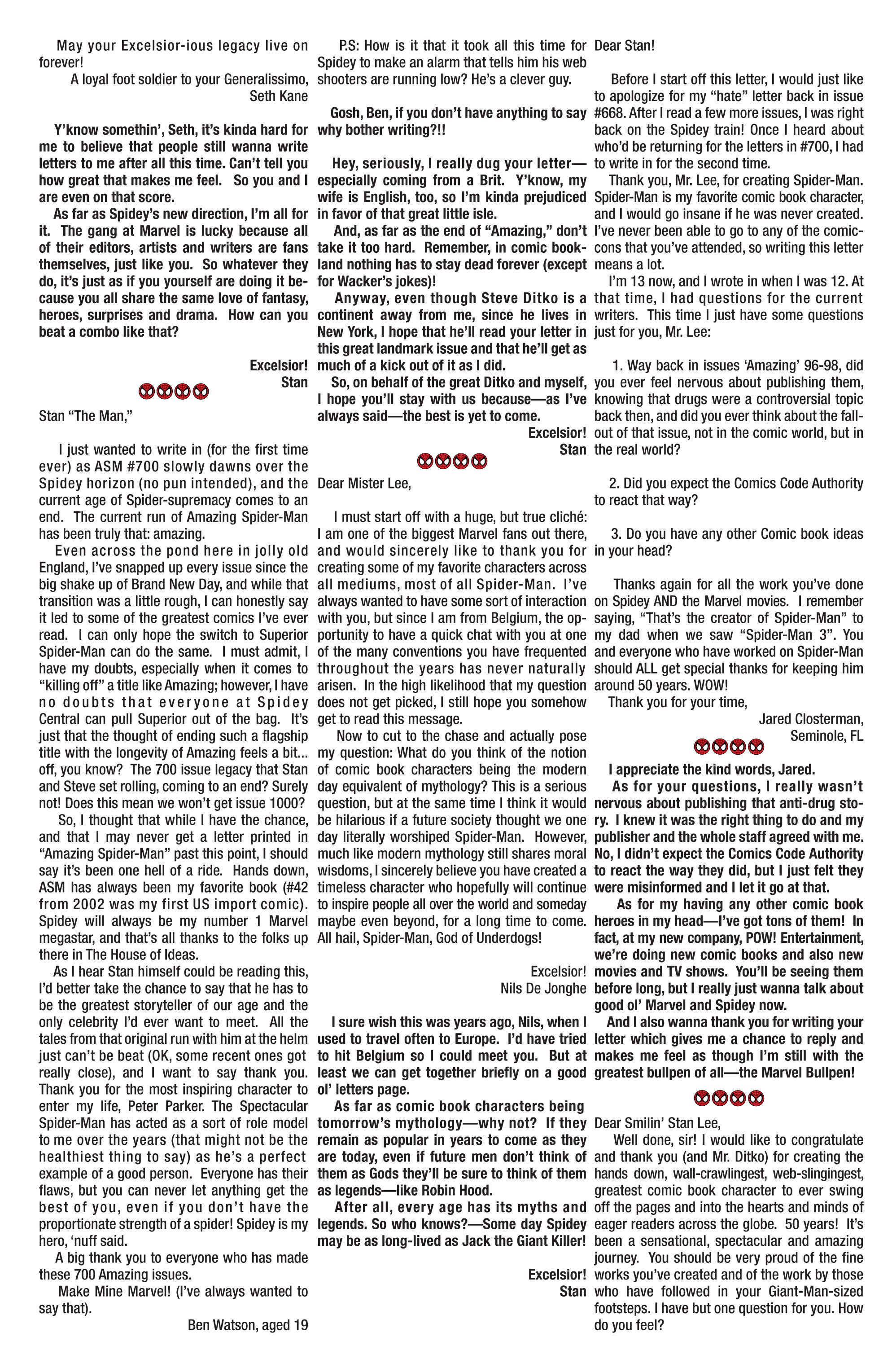 Read online The Amazing Spider-Man (1963) comic -  Issue #700 - 92
