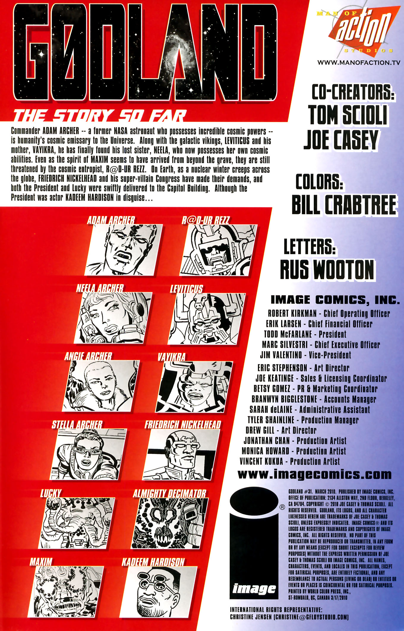 Read online Gødland comic -  Issue #31 - 2