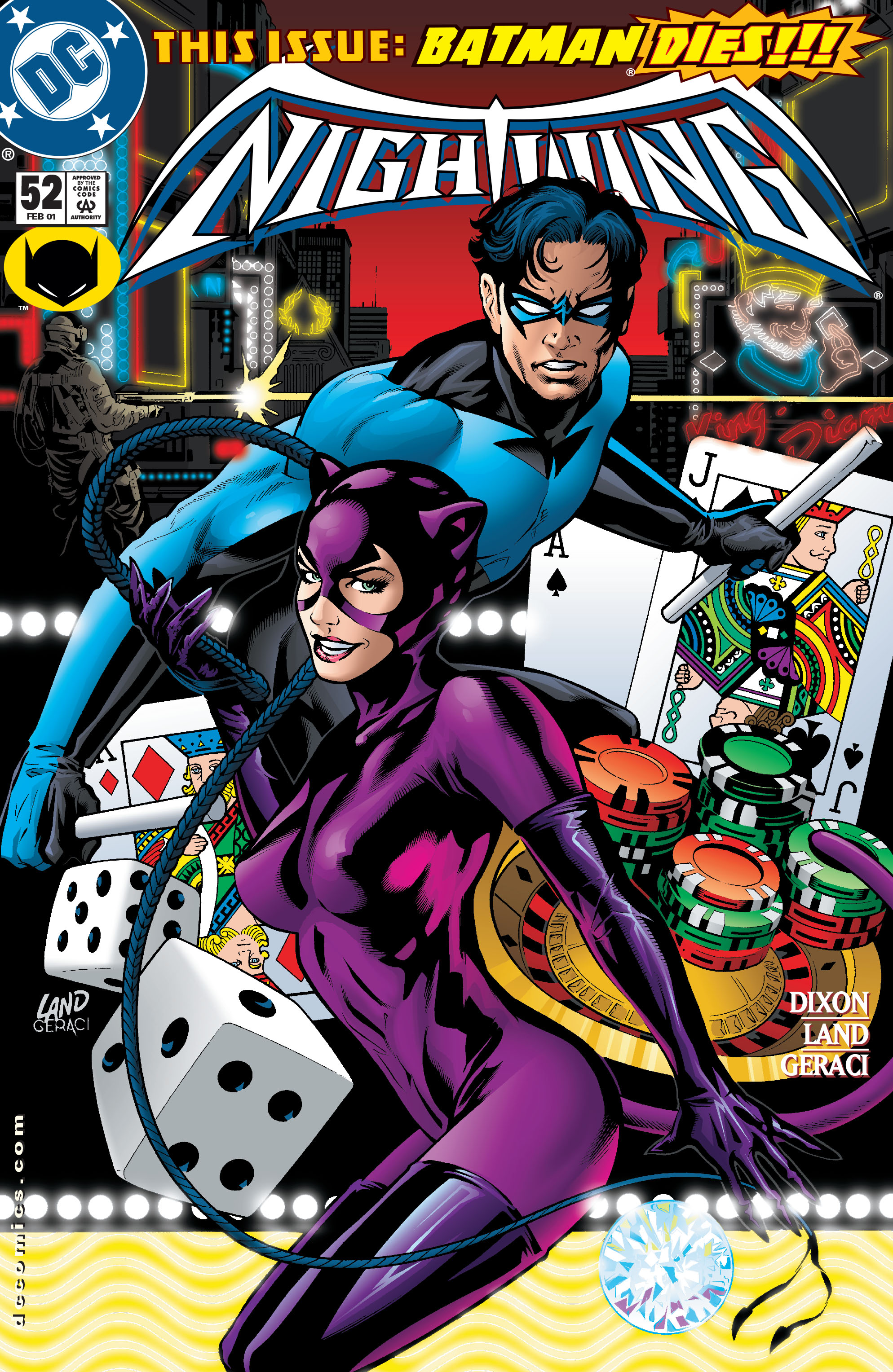 Read online Nightwing (1996) comic -  Issue #52 - 1