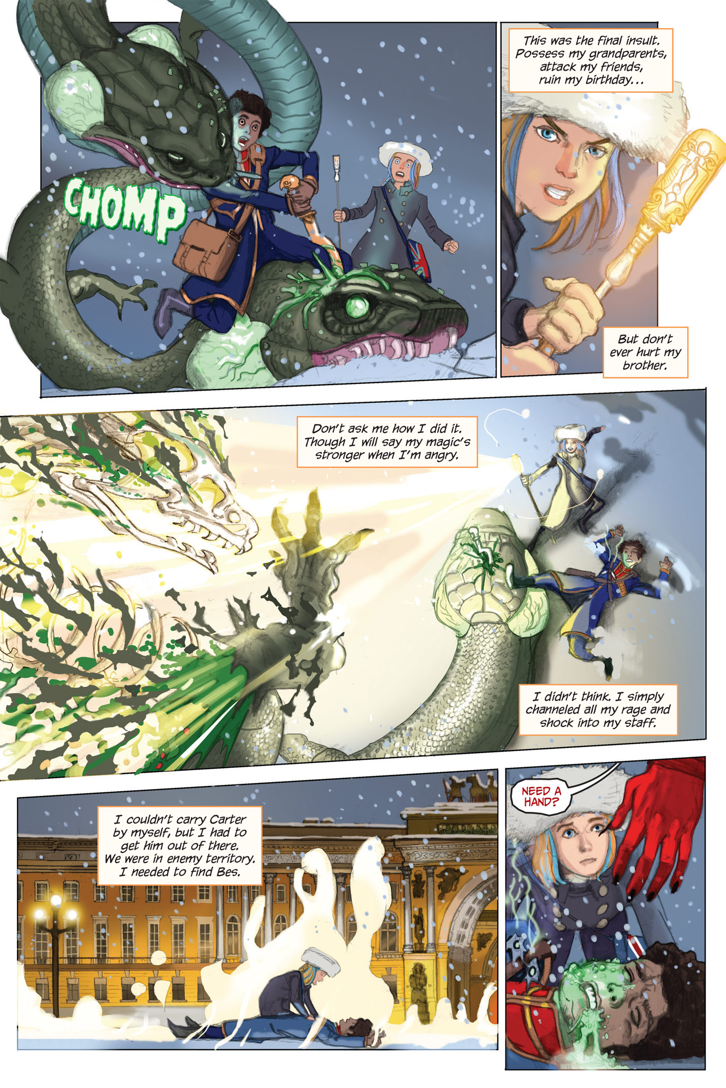 Read online The Kane Chronicles comic -  Issue # TPB 2 - 62