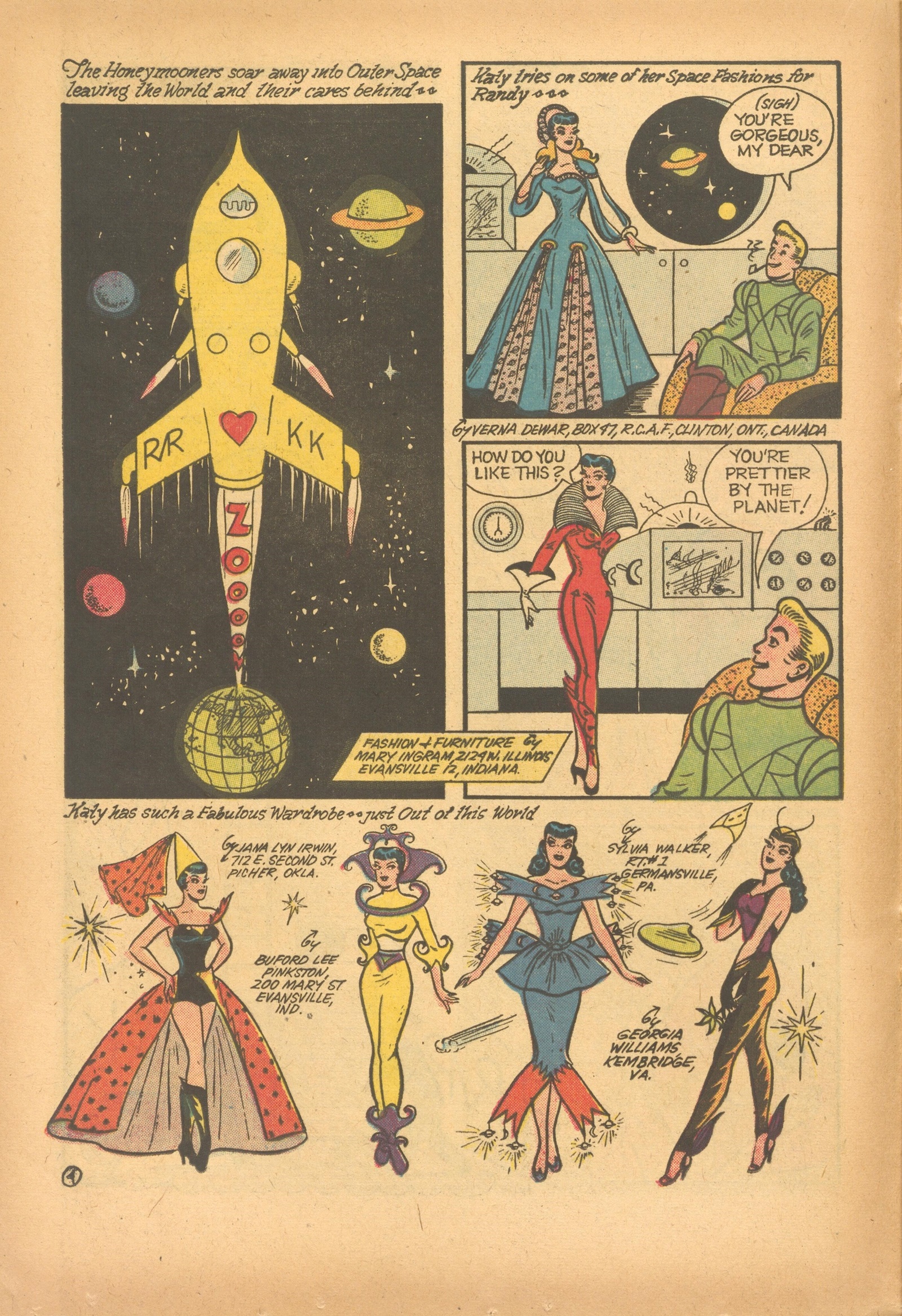 Read online Katy Keene (1949) comic -  Issue #34 - 16