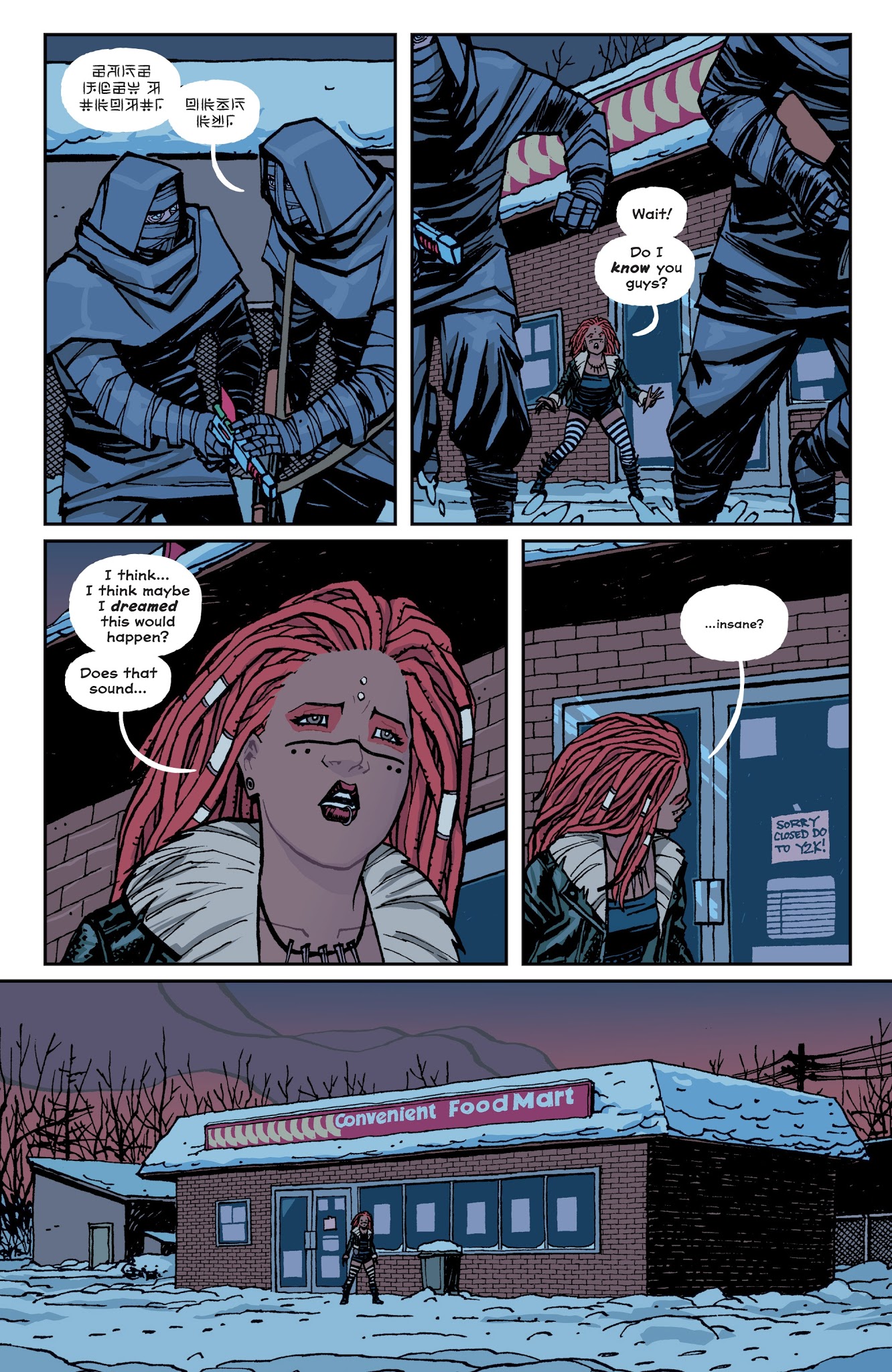 Read online Paper Girls comic -  Issue #19 - 11