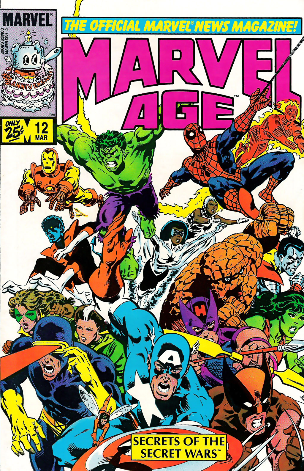 Read online Marvel Age comic -  Issue #12 - 1