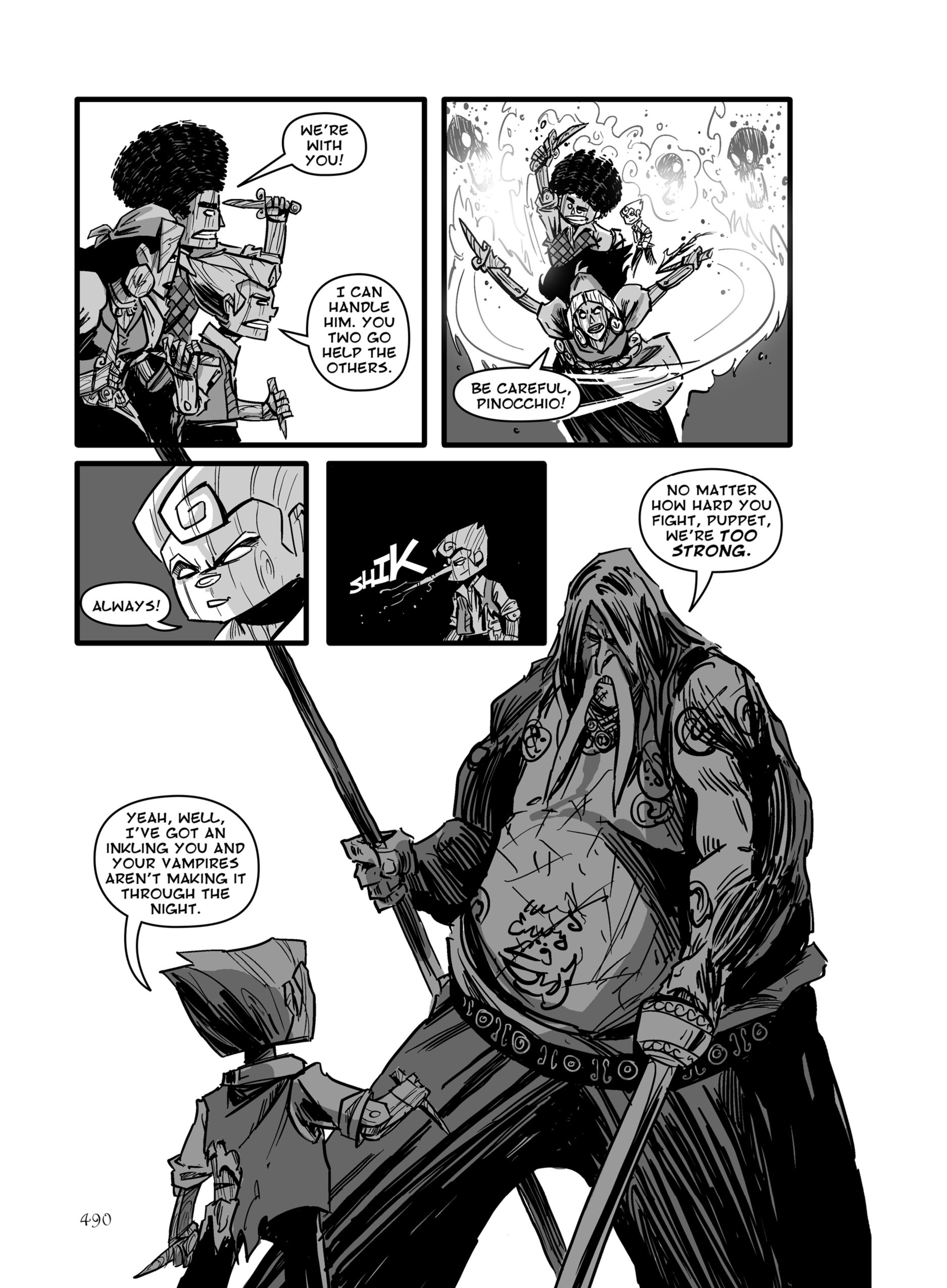 Read online Pinocchio, Vampire Slayer (2014) comic -  Issue # TPB (Part 6) - 1