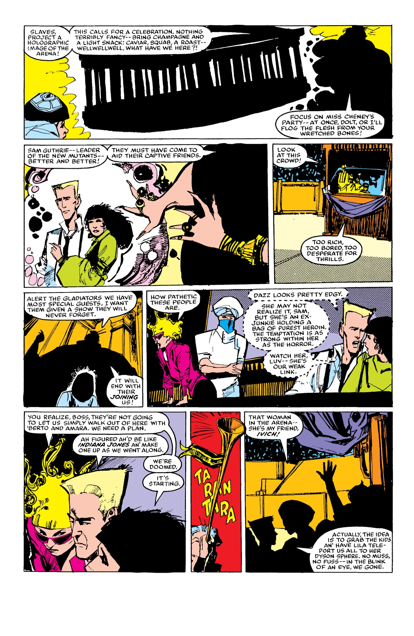 Read online New Mutants Classic comic -  Issue # TPB 4 - 92
