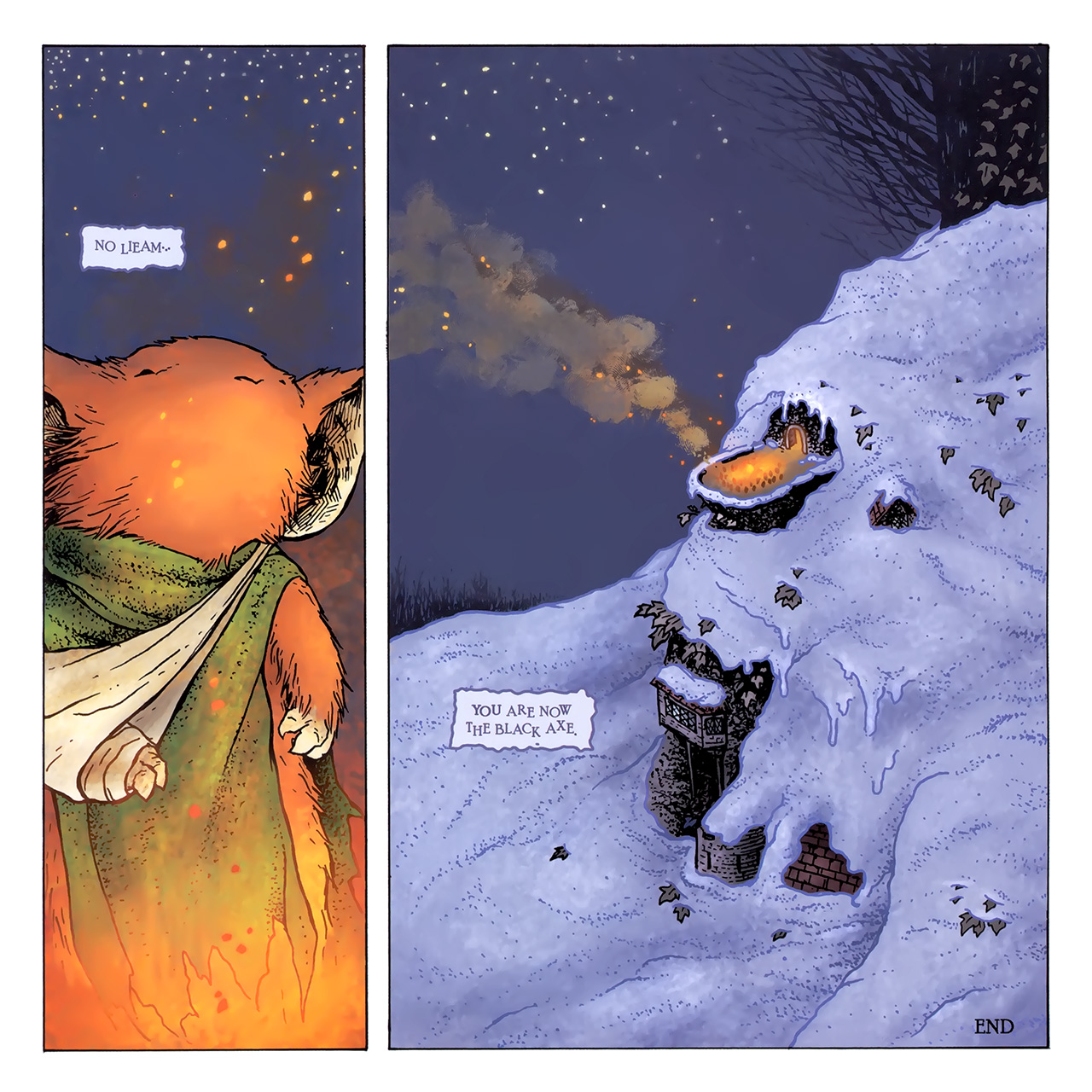 Read online Mouse Guard: Winter 1152 comic -  Issue #6 - 24