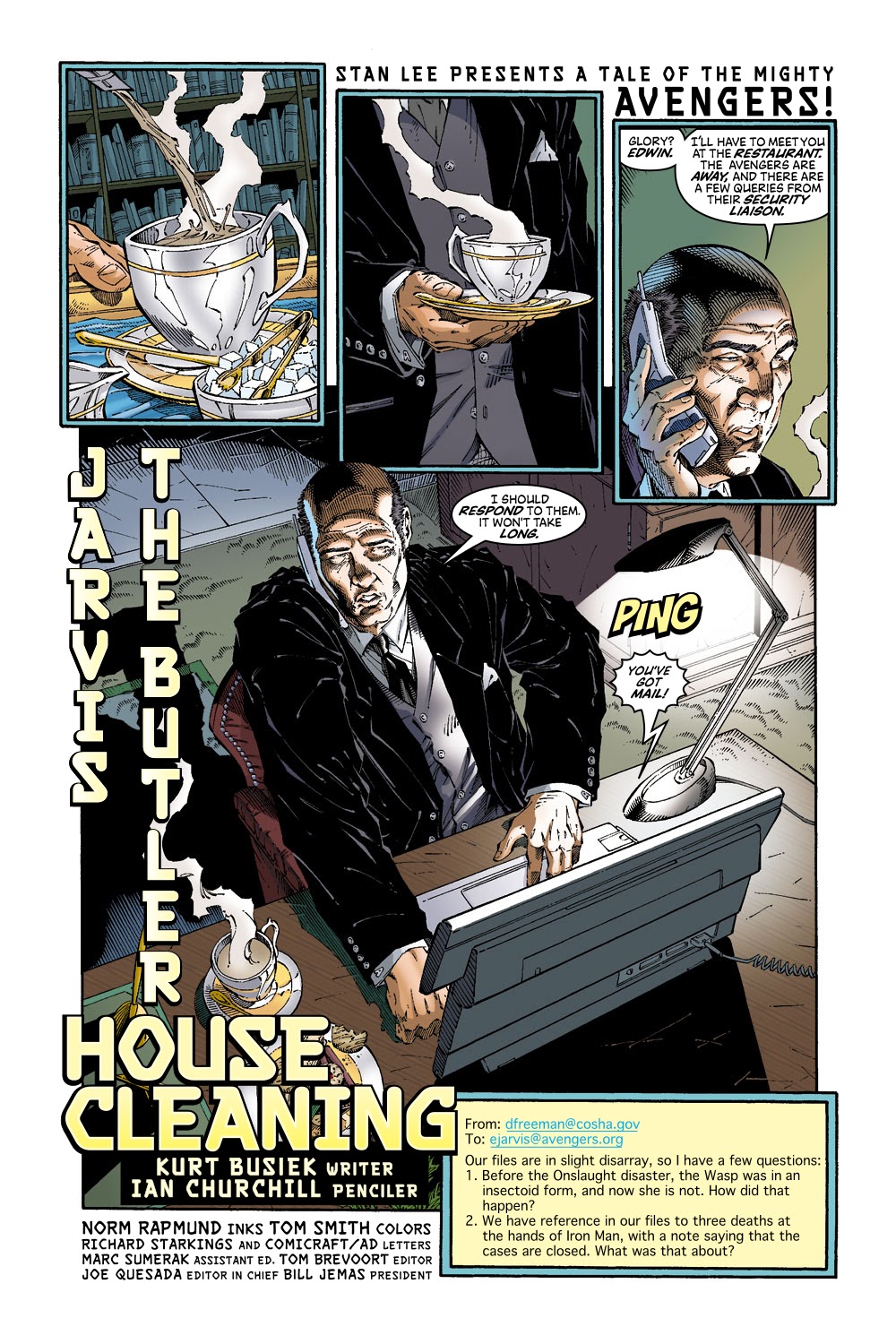 Read online Avengers 2001 comic -  Issue # Full - 33