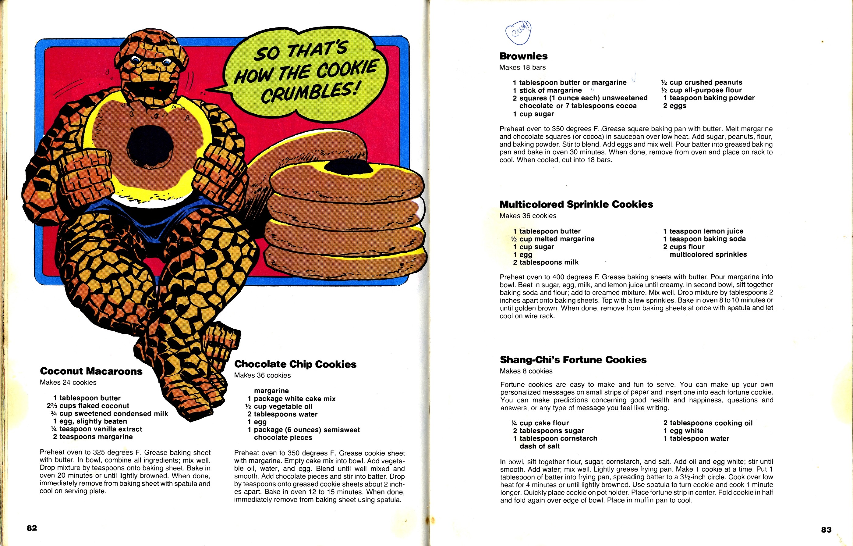 Read online The Mighty Marvel Superheroes' Cookbook comic -  Issue # Full - 43