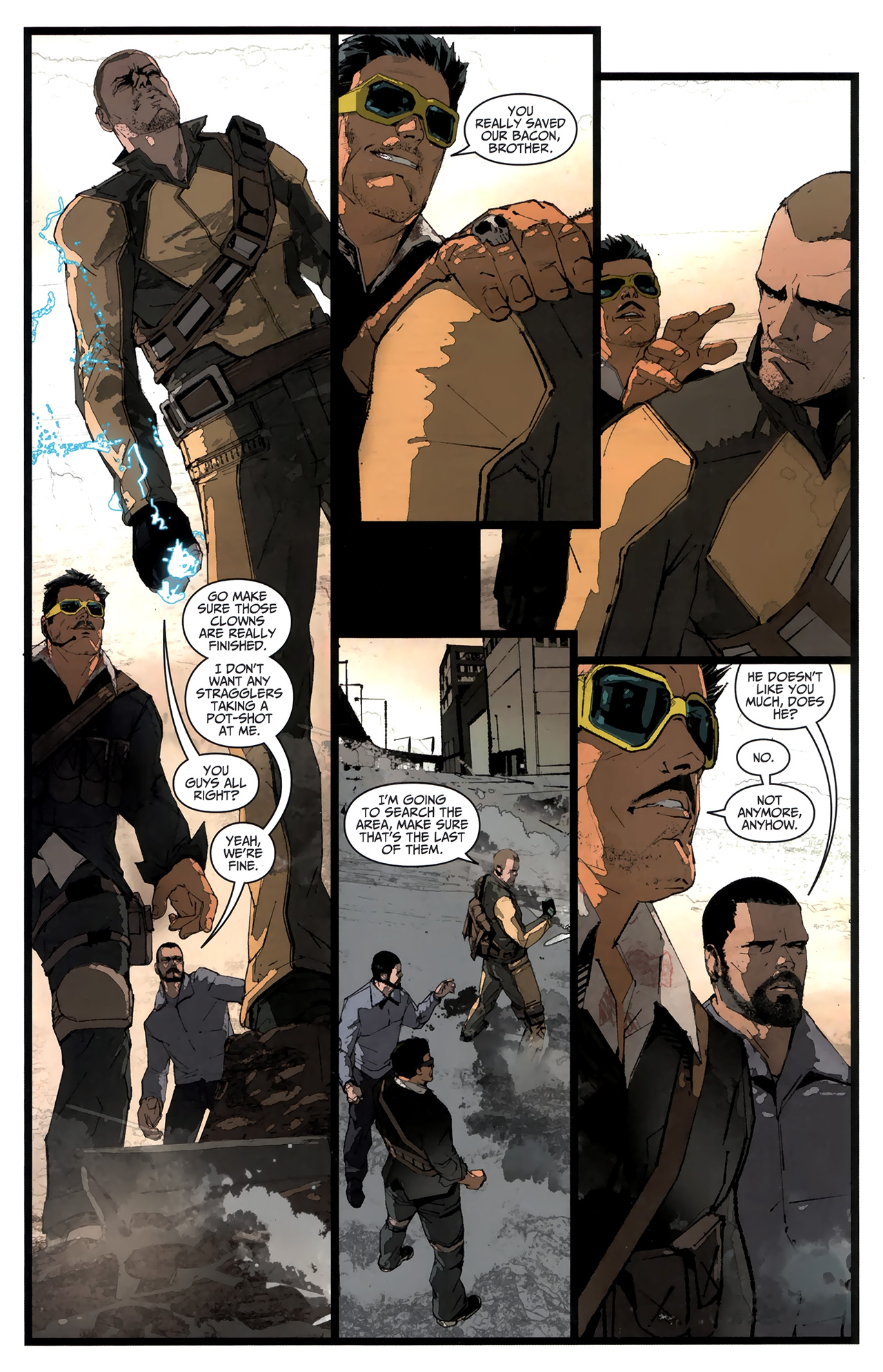 Read online inFamous comic -  Issue #1 - 16
