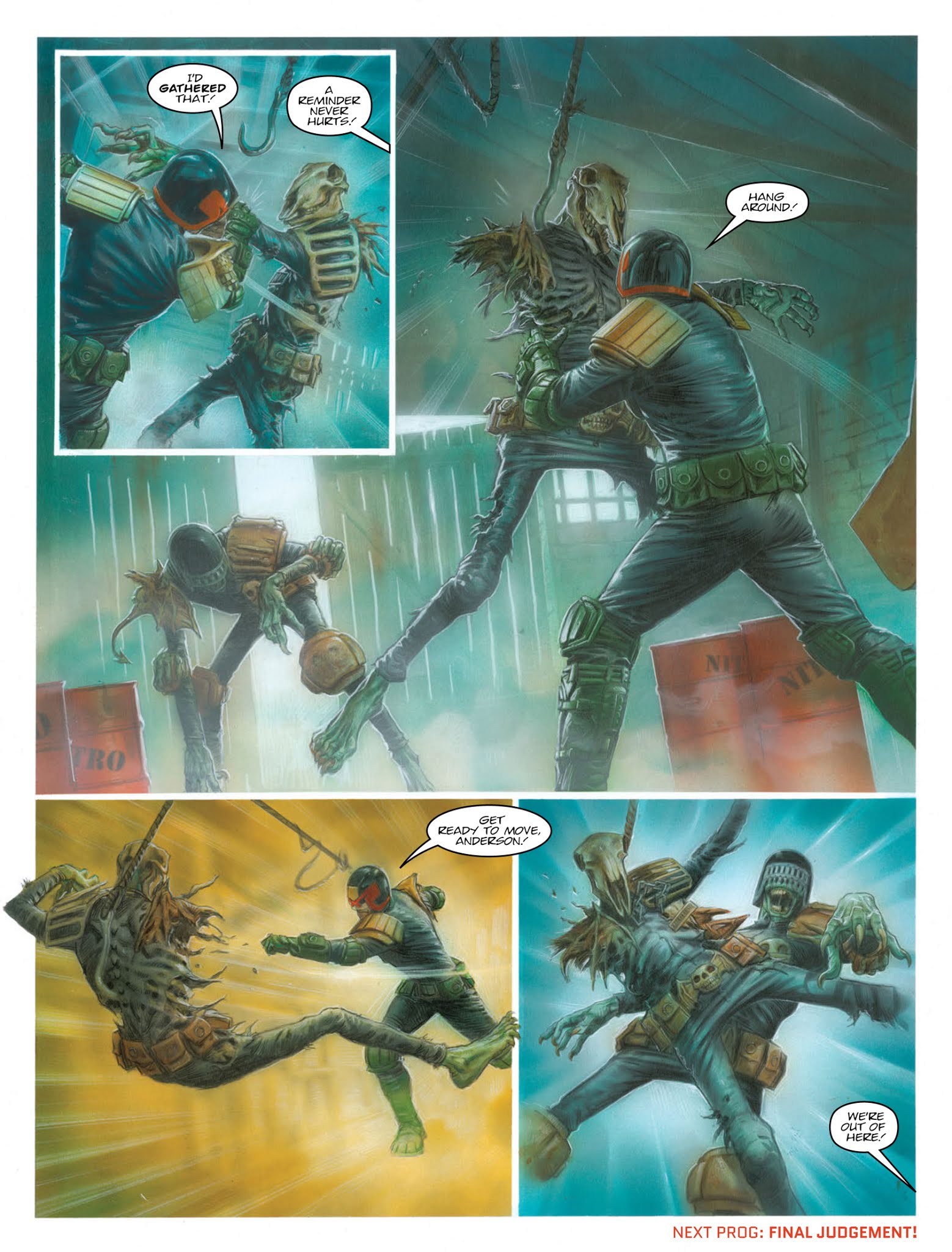 Read online Judge Dredd: Dark Justice comic -  Issue # TPB - 61