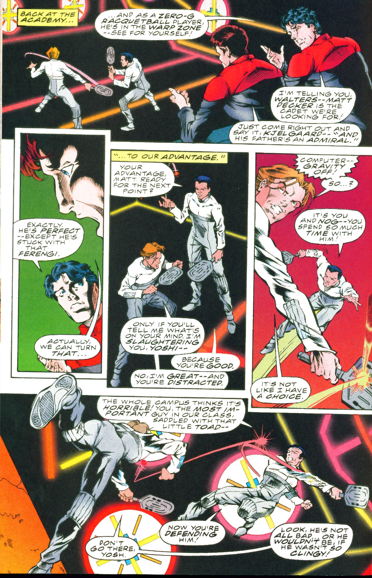Read online Star Trek: Starfleet Academy (1996) comic -  Issue #2 - 9