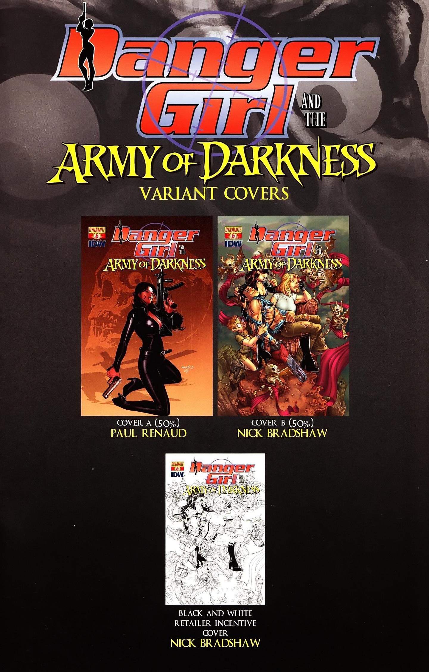 Read online Danger Girl and the Army of Darkness comic -  Issue #6 - 35