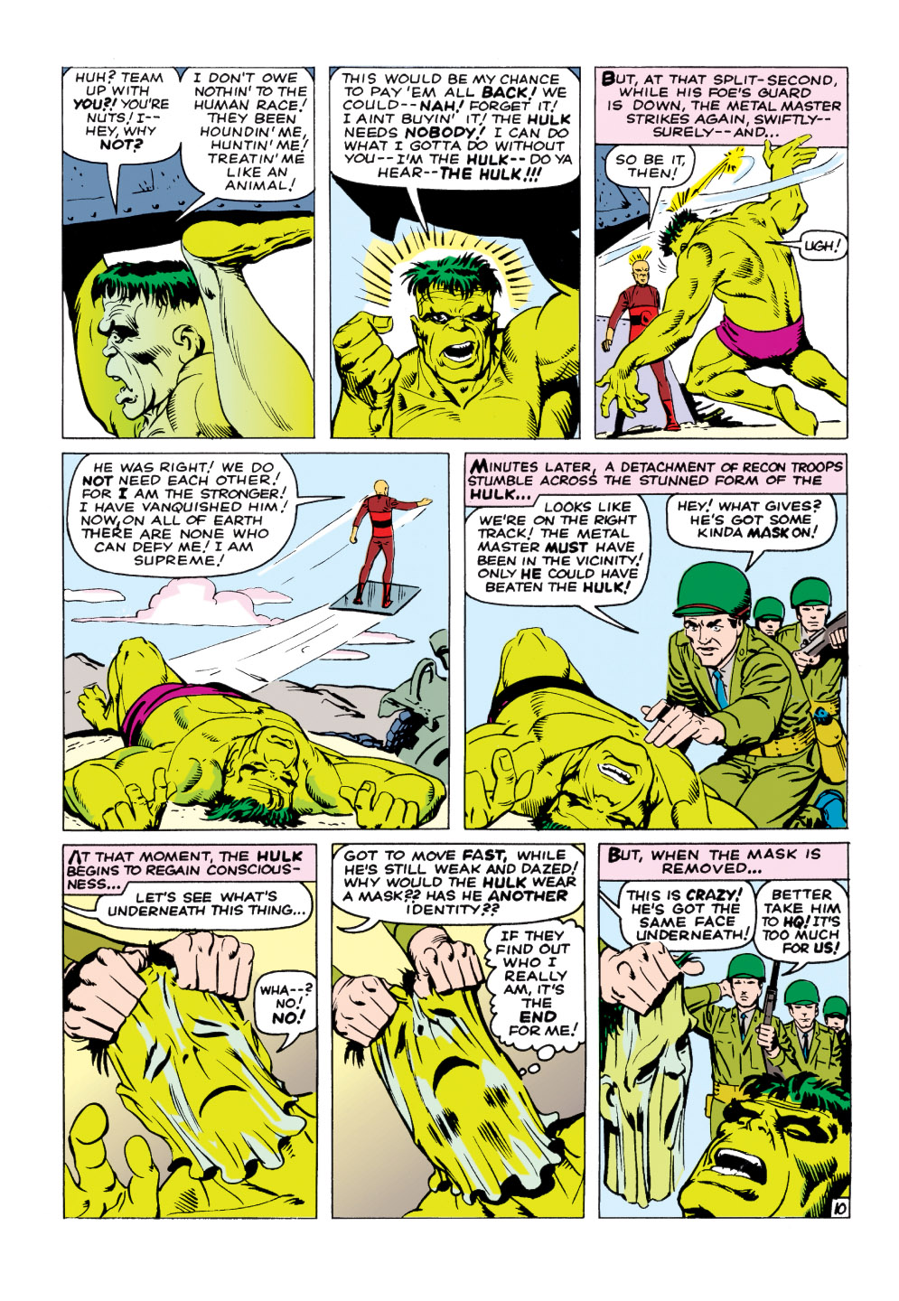 Read online Marvel Masterworks: The Incredible Hulk comic -  Issue # TPB 1 (Part 2) - 39