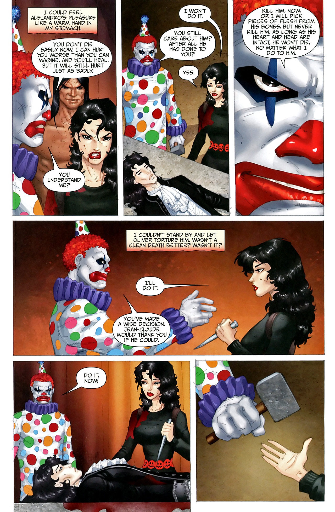 Read online Anita Blake, Vampire Hunter: Circus of the Damned - The Scoundrel comic -  Issue #5 - 14