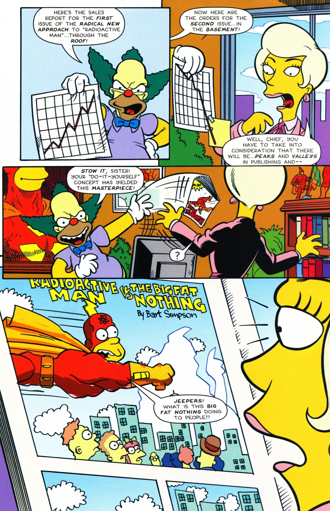 Read online Bongo Comics Presents Simpsons Super Spectacular comic -  Issue #9 - 22