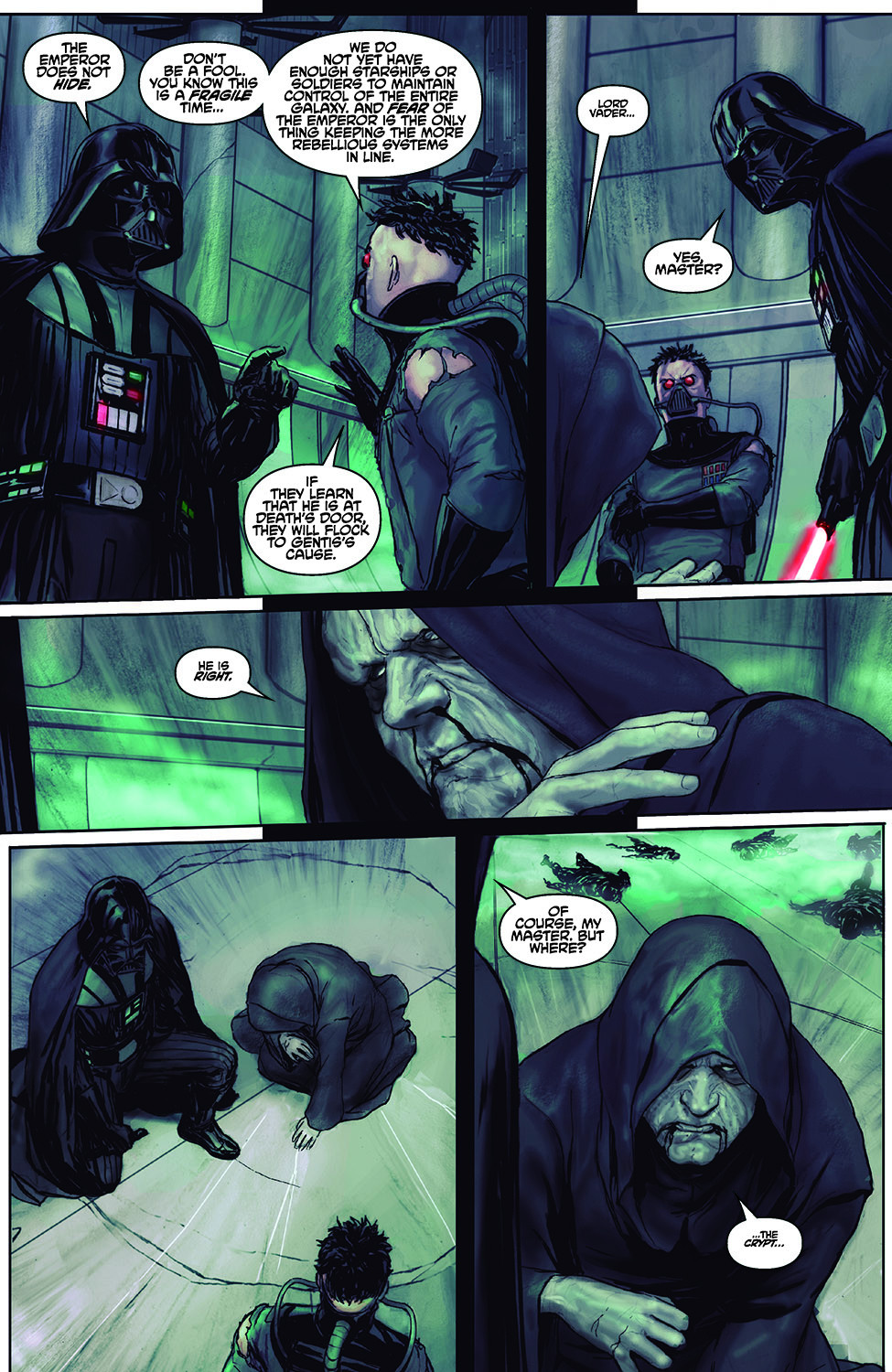 Read online Star Wars: Darth Vader and the Ghost Prison comic -  Issue #2 - 12