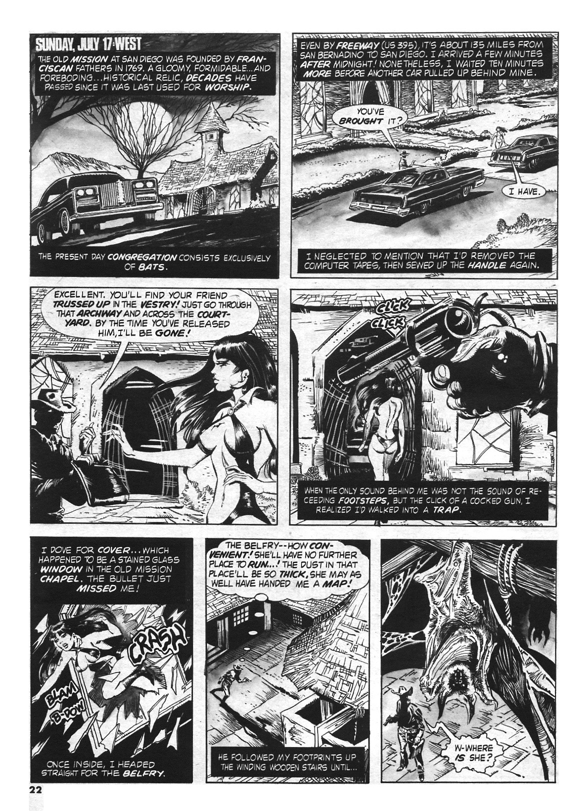 Read online Vampirella (1969) comic -  Issue #64 - 22
