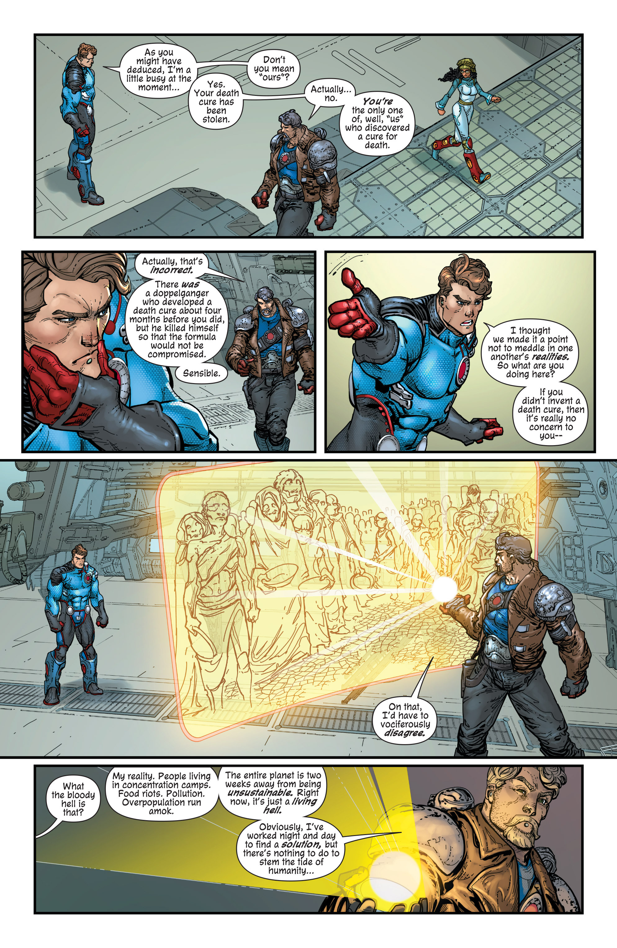 Read online The Infinite Adventures of Jonas Quantum comic -  Issue #6 - 9