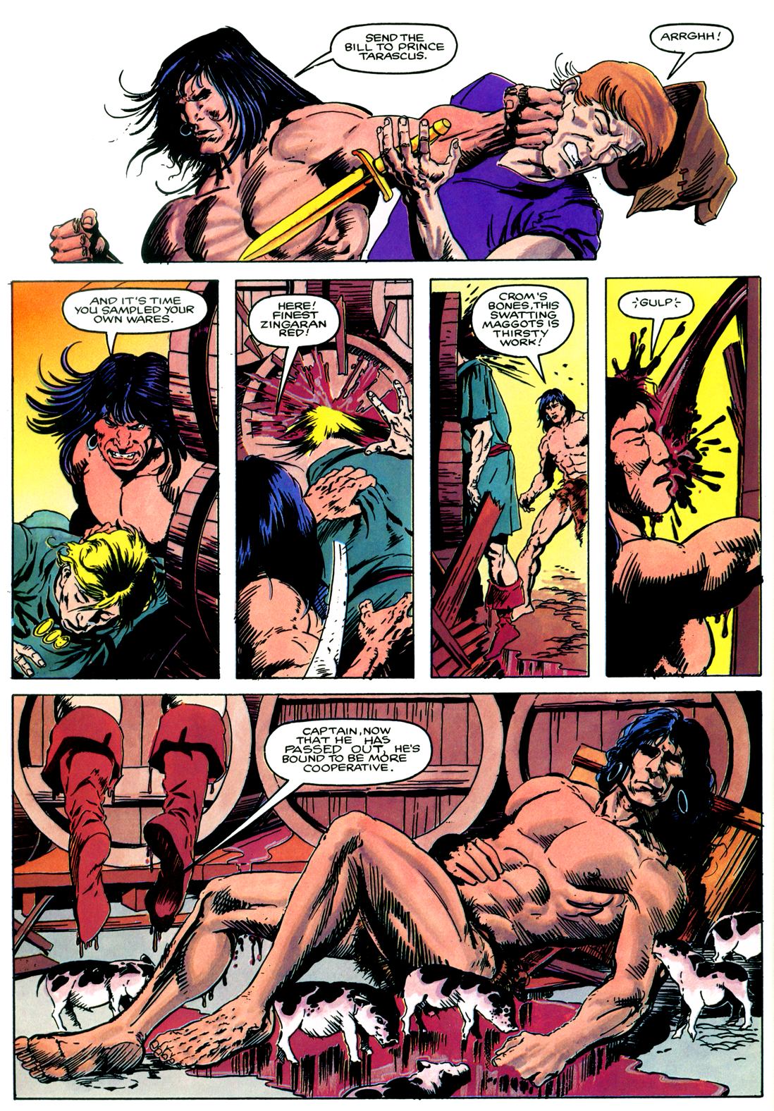 Read online Marvel Graphic Novel comic -  Issue #19 - Conan - The  Witch Queen of Acheron - 15