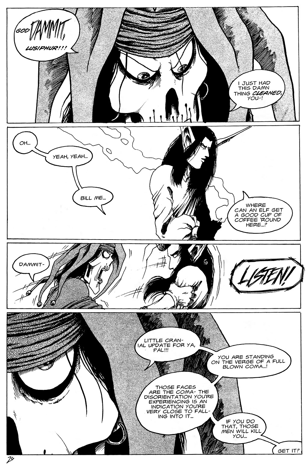 Read online Poison Elves (1995) comic -  Issue #14 - 8