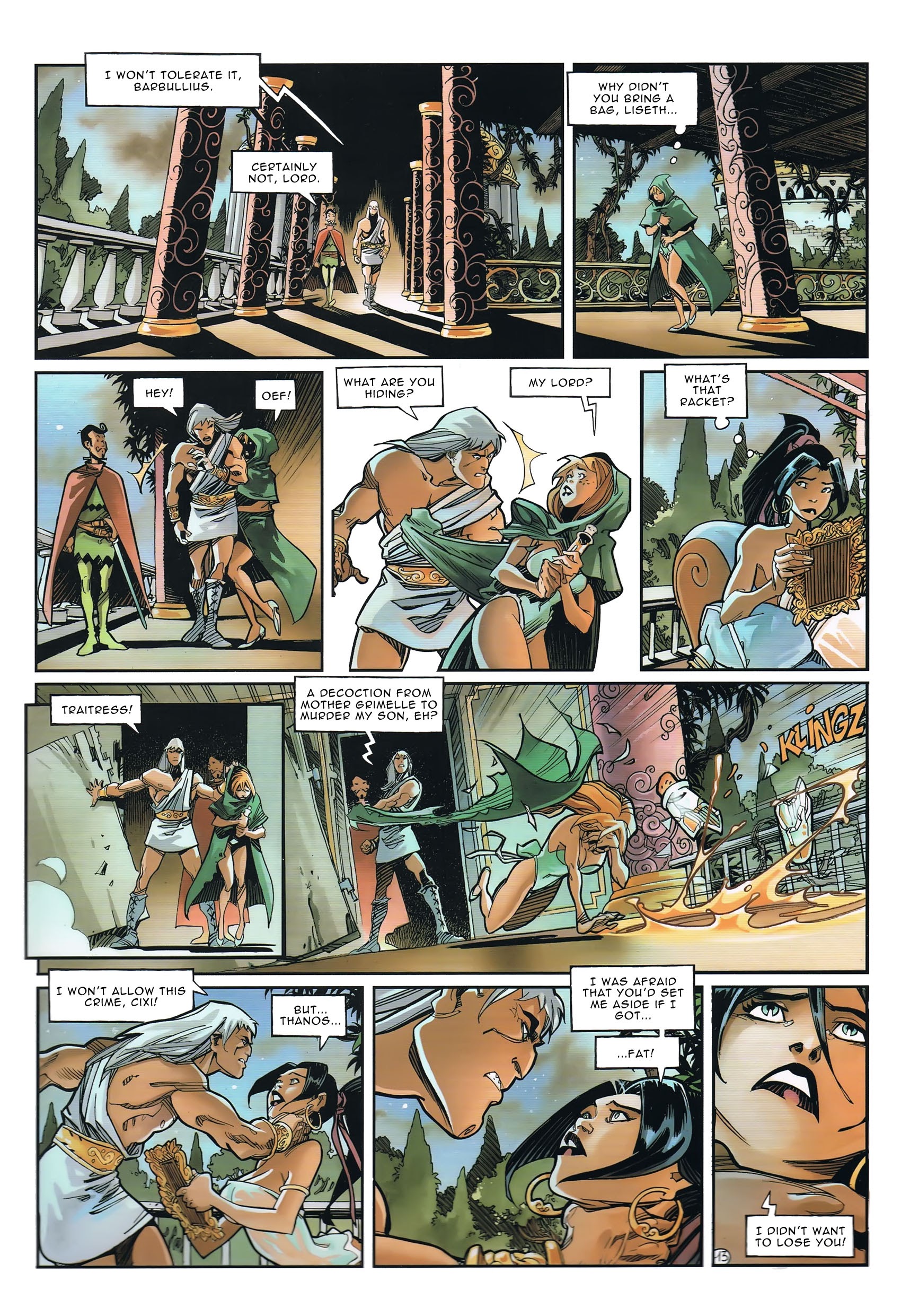 Read online Cixi of Troy comic -  Issue #3 - 16