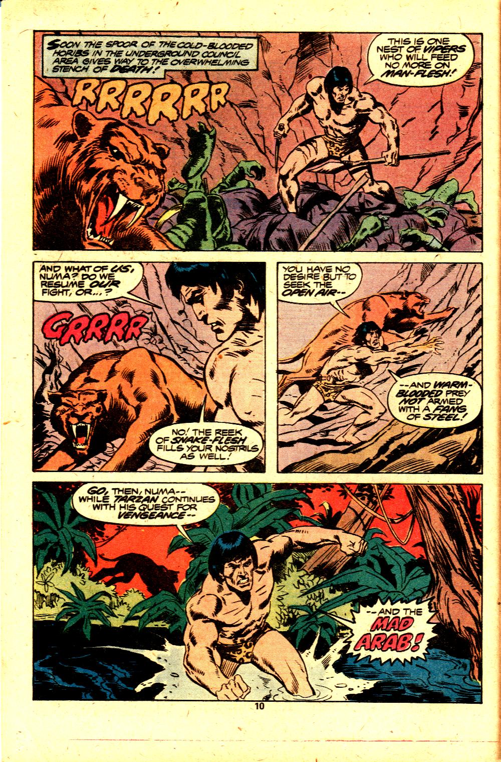 Read online Tarzan (1977) comic -  Issue #20 - 7